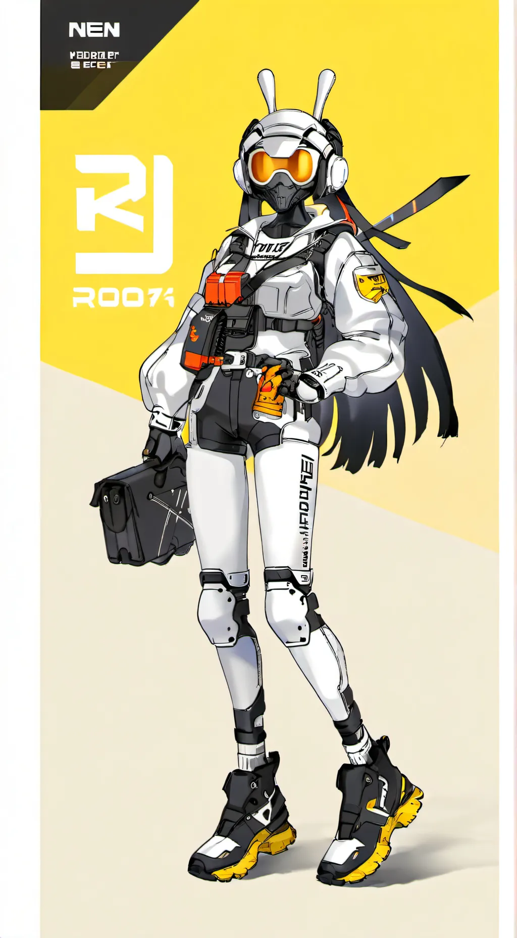 ai character: furnance sonic  background