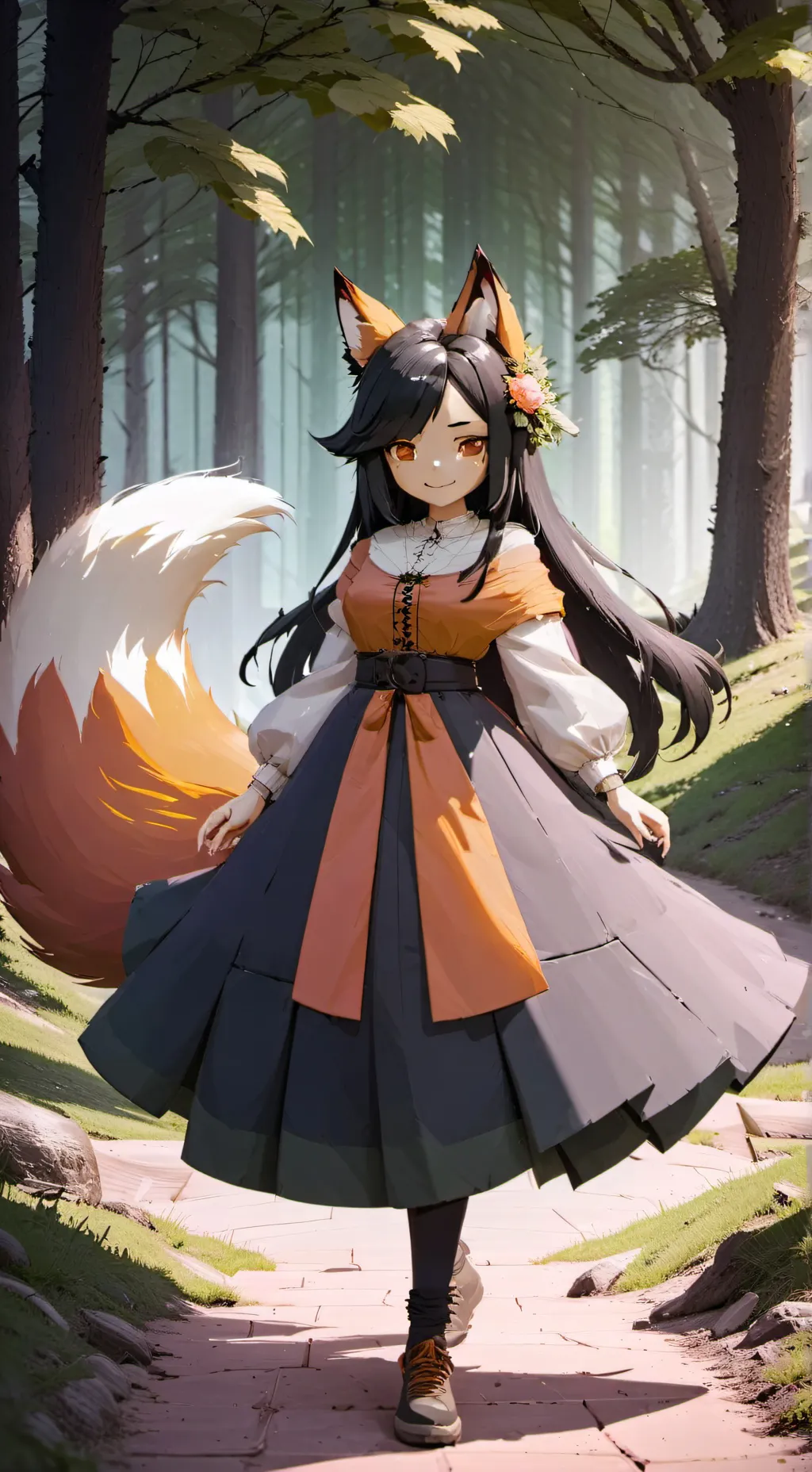 ai character: Lily background