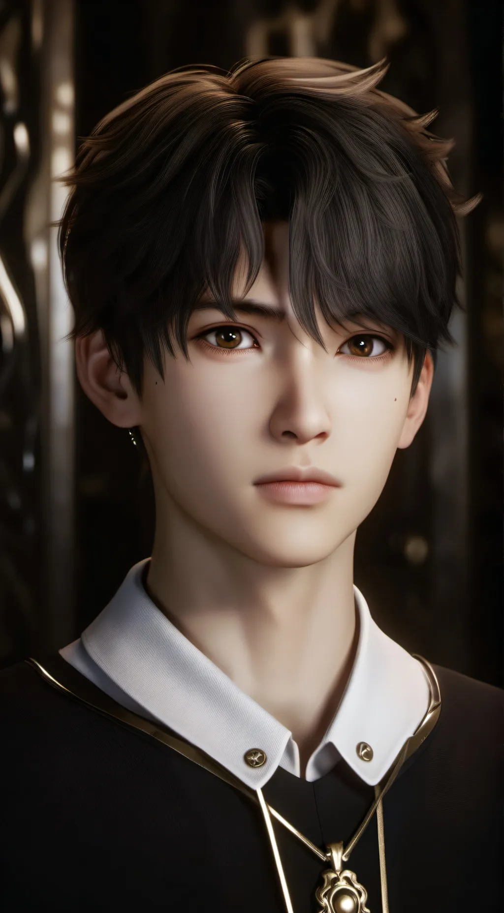 ai character: Zach  background