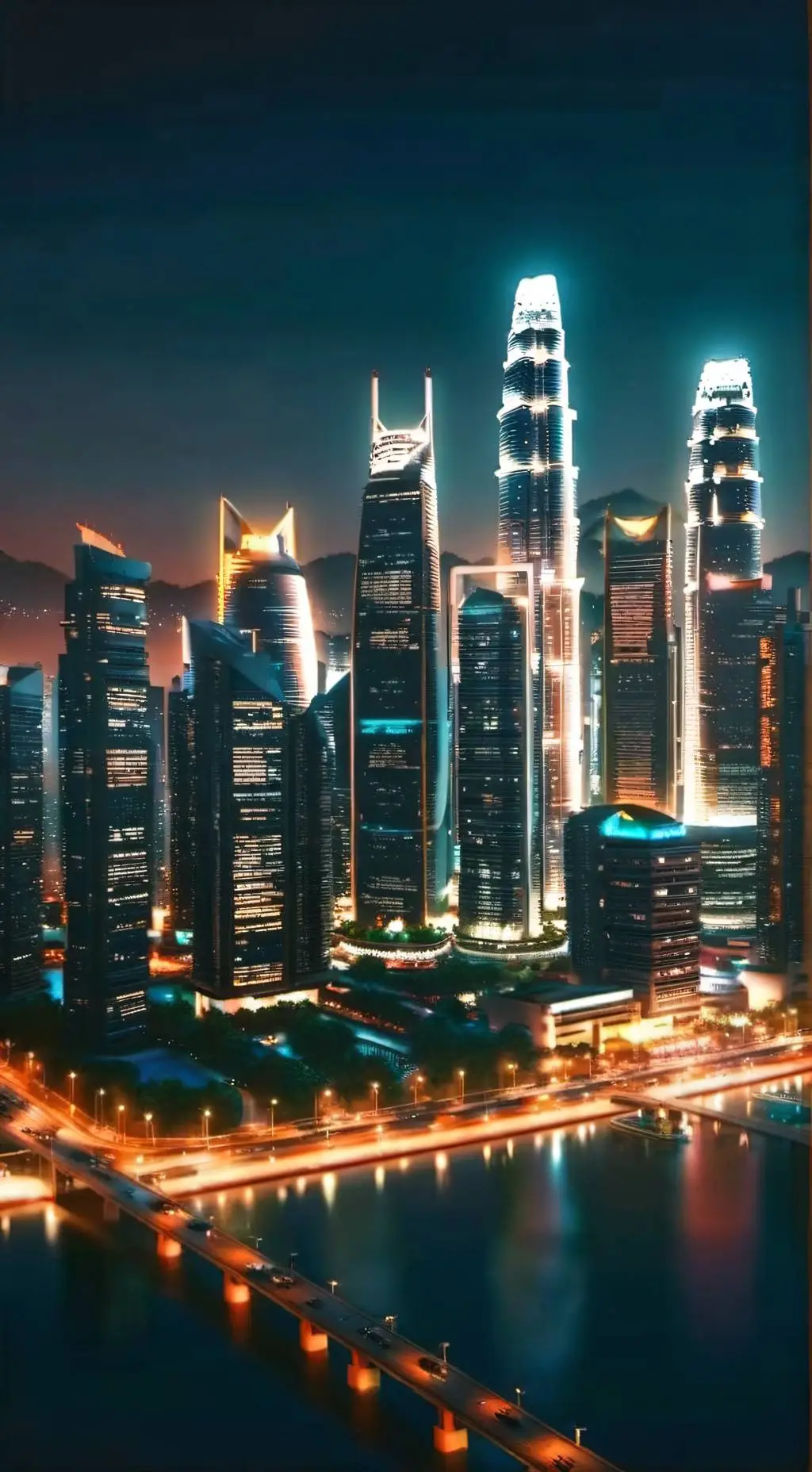 ai character: Mha Au  background