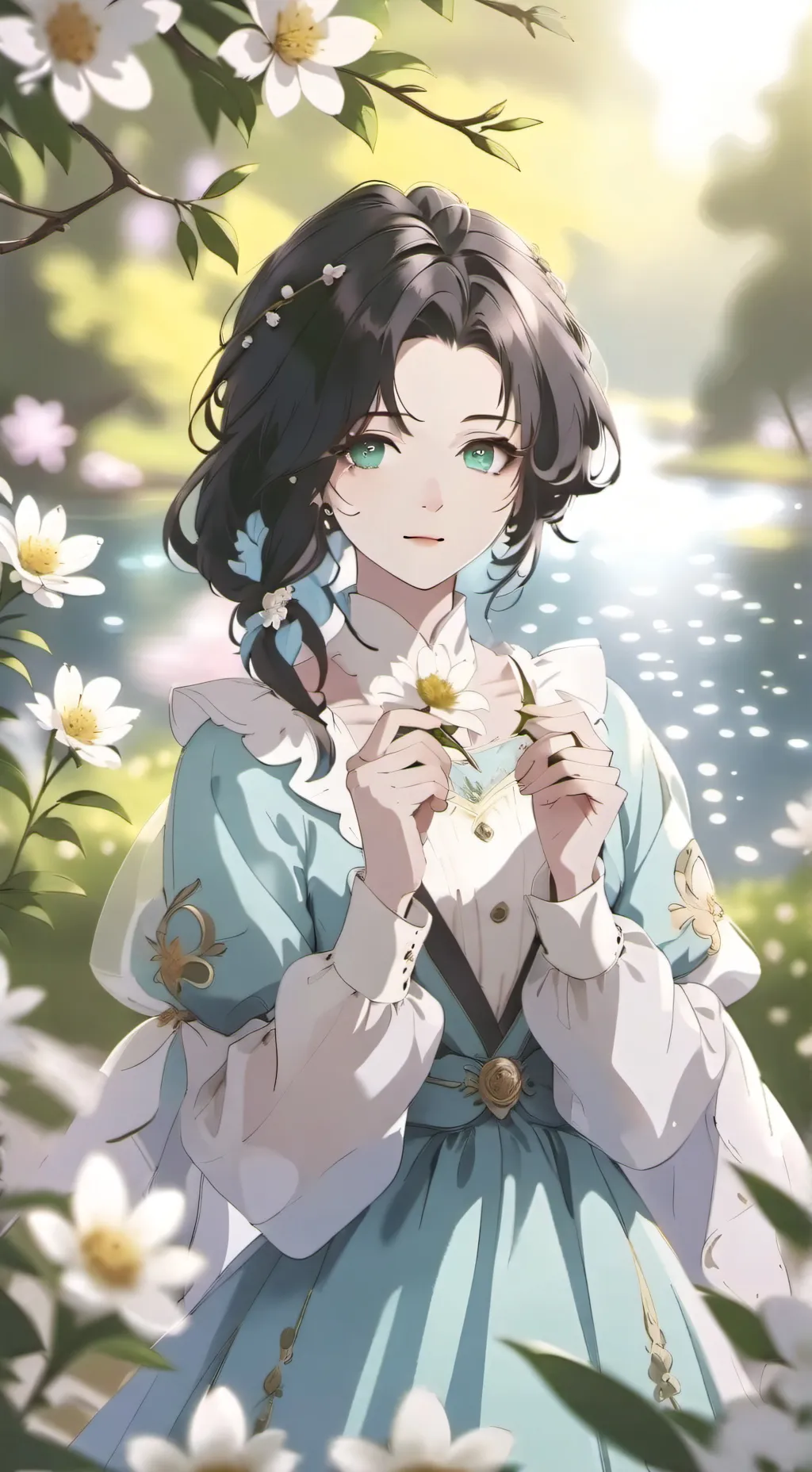 ai character: mani background