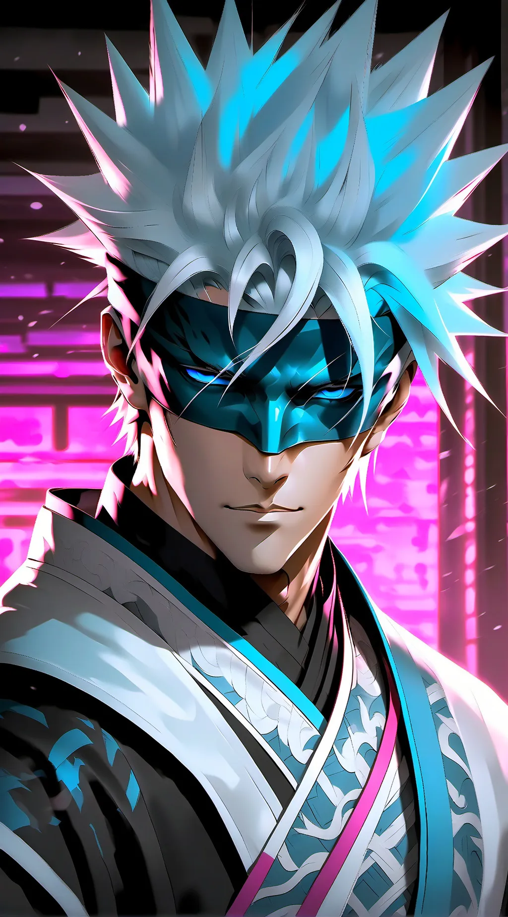 ai character: Gojo Satoru background