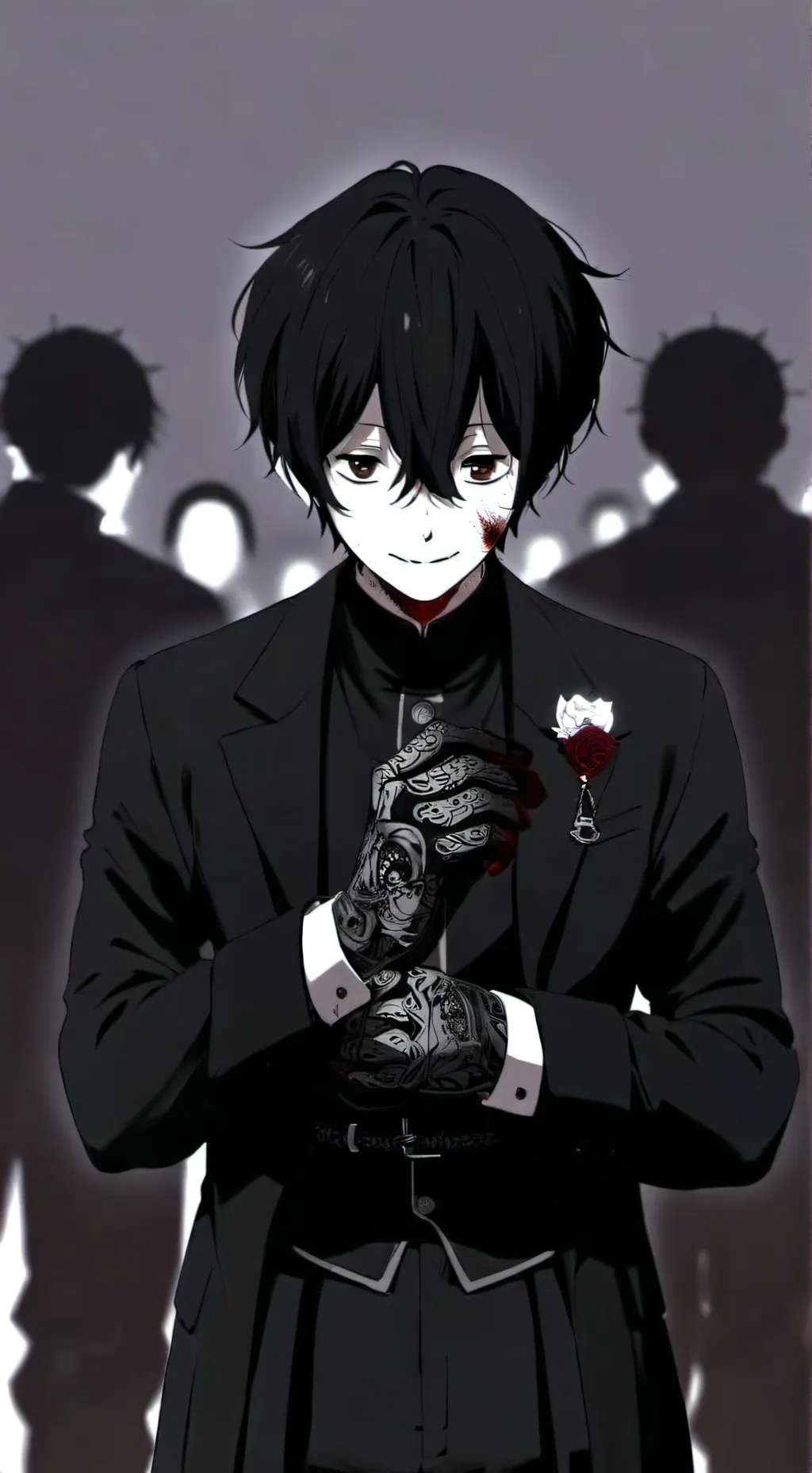 ai character: venganza  background