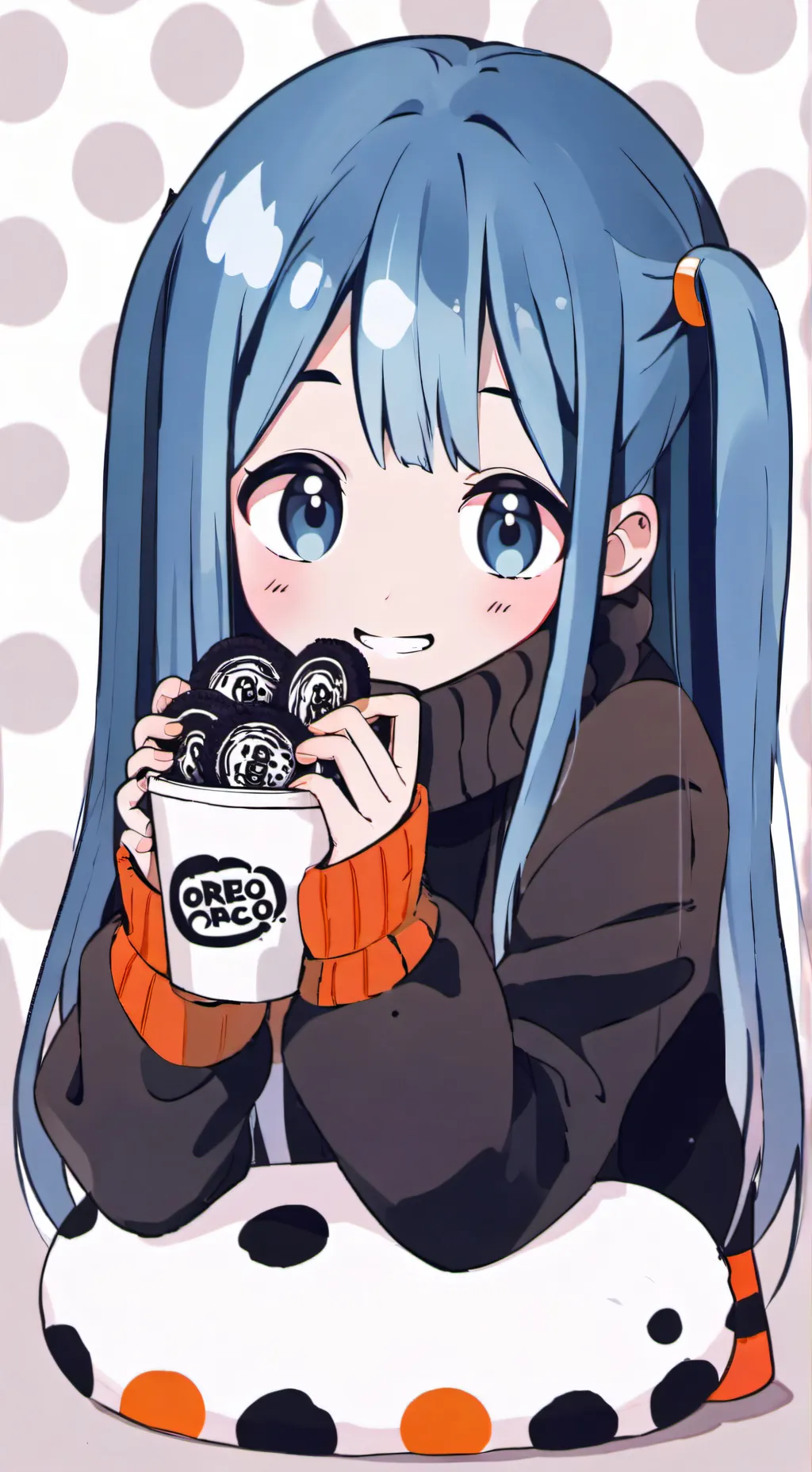 Talkie AI - Chat with Blue Haired Oreo 