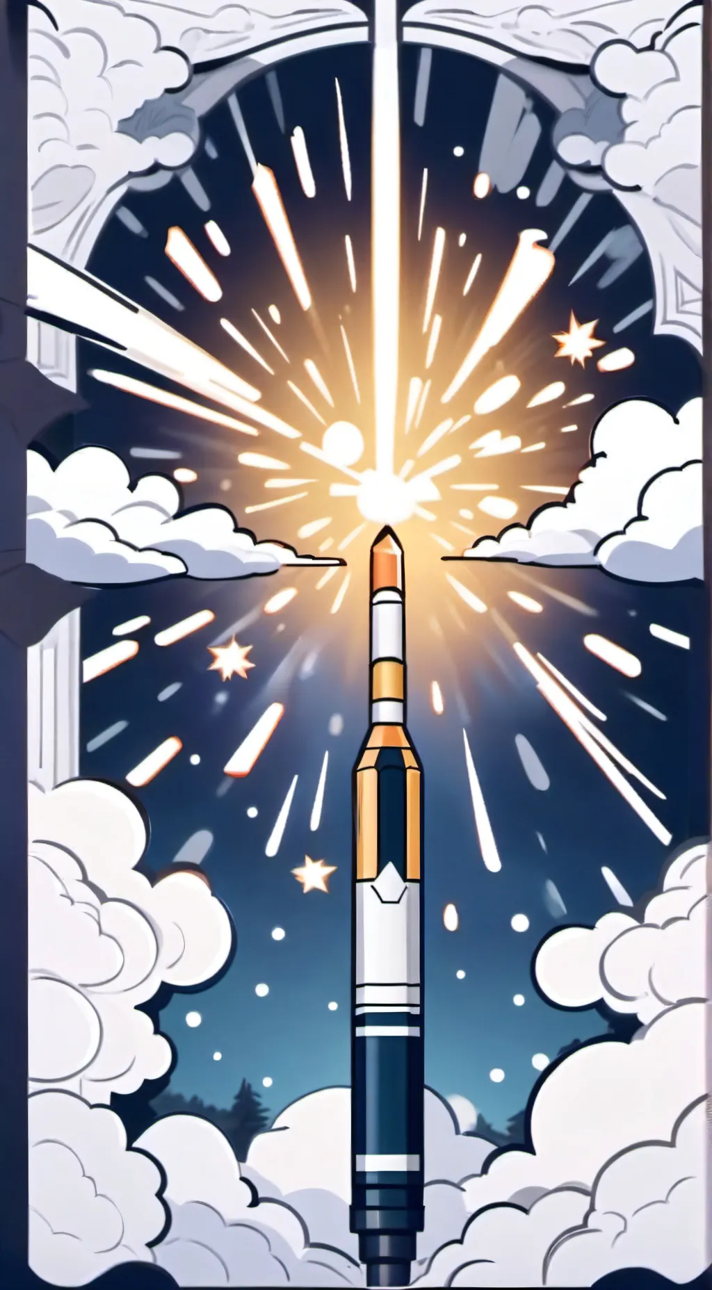 ai character: SPRUNKI NEW YEAR'S background