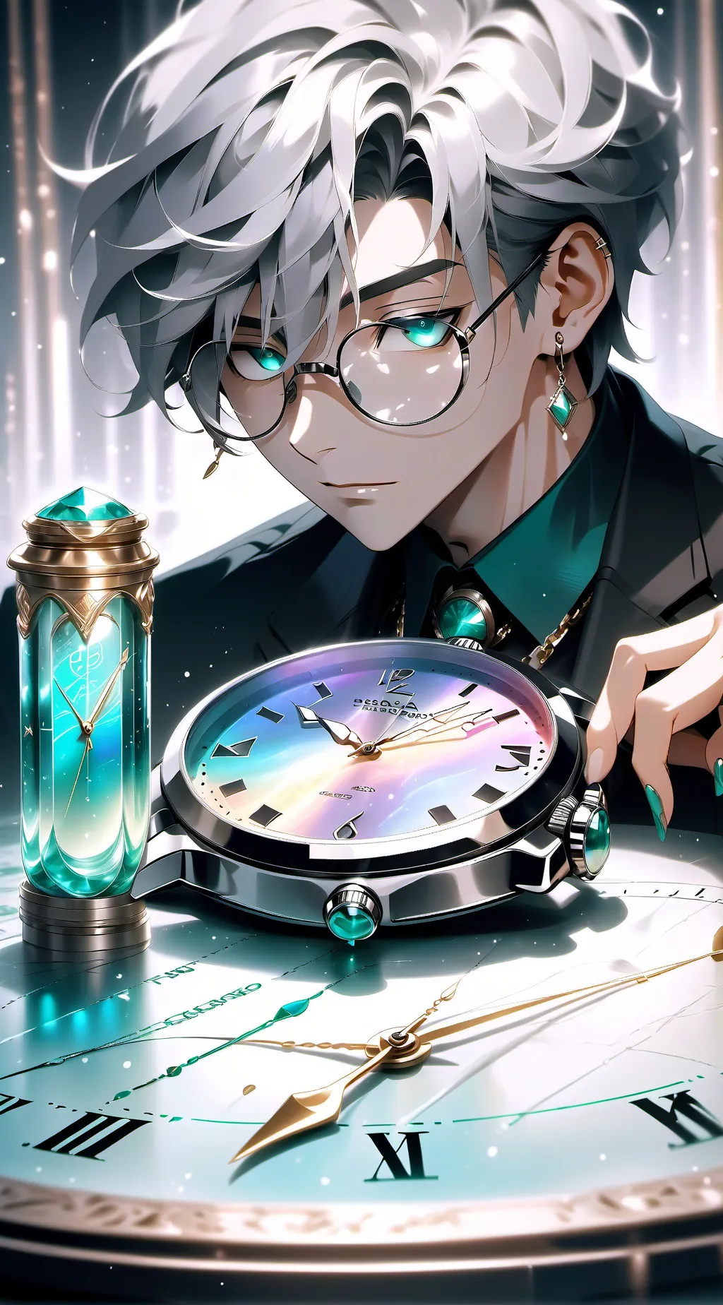 ai character: Max background