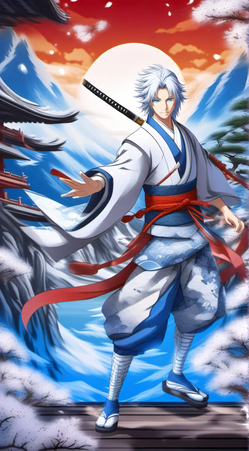 ai character: Hokino Oyikoshi  background