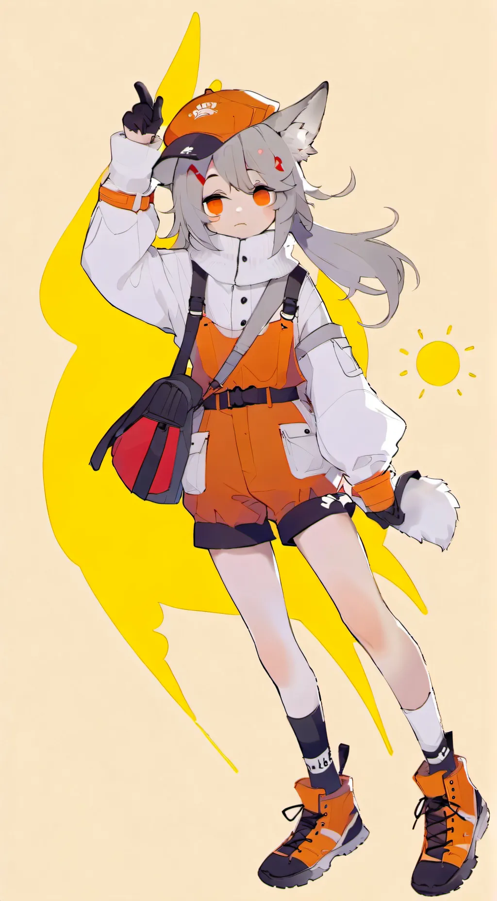 ai character: dogday ☆ background