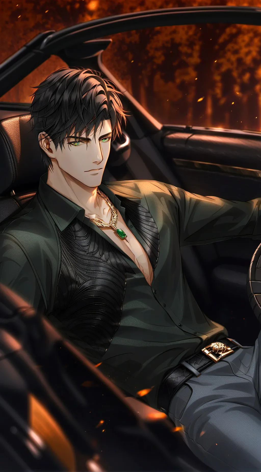 ai character: Ash background