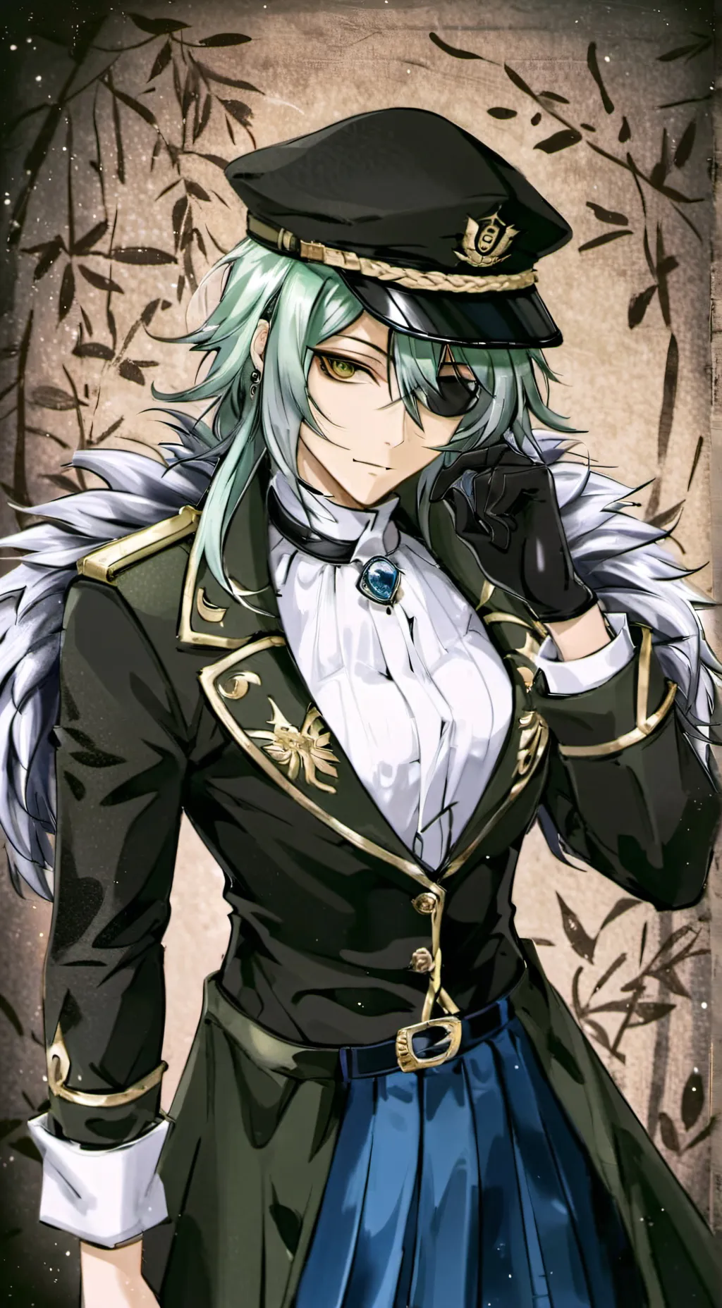 ai character: Mía  background