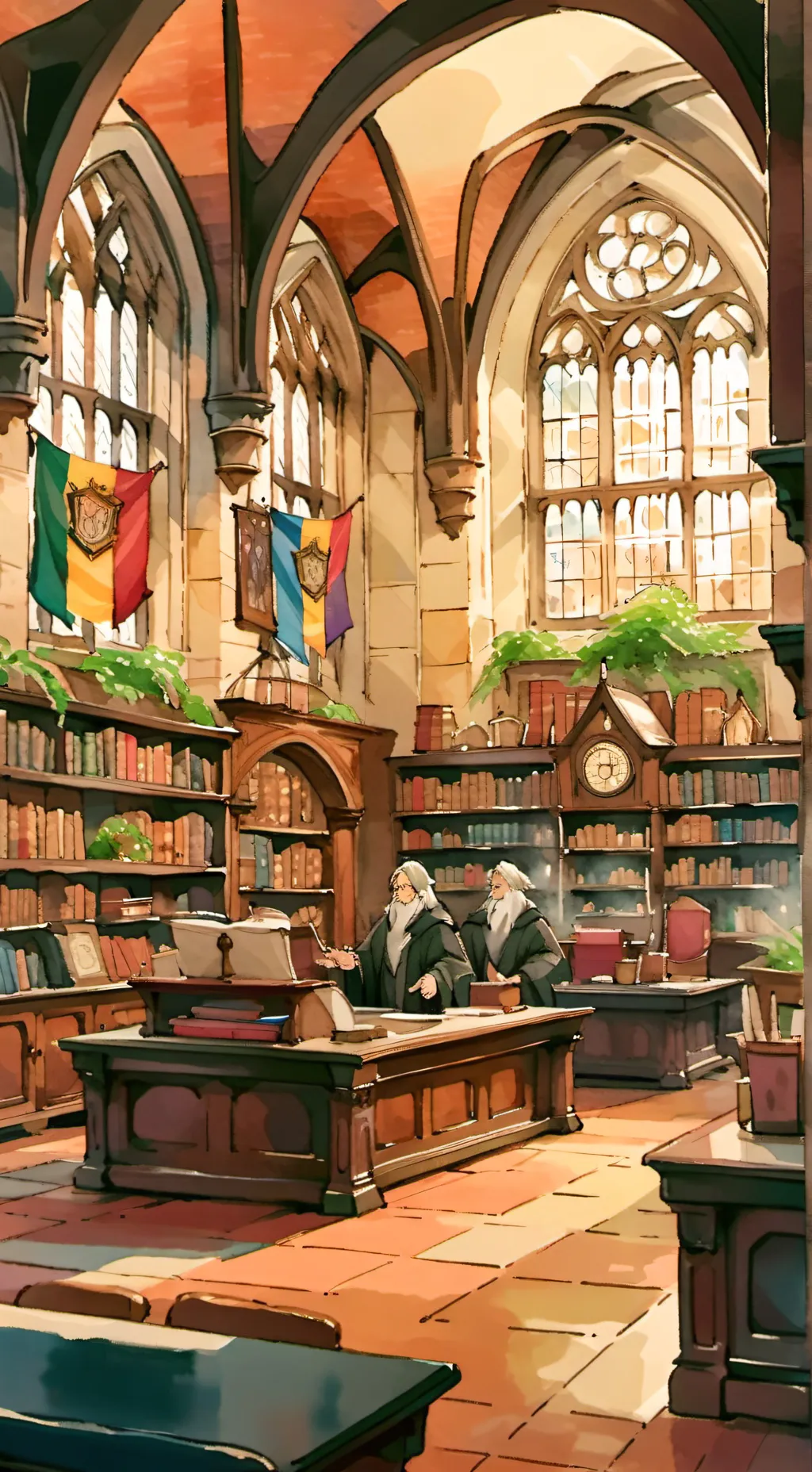 ai character: Slytherin gang background