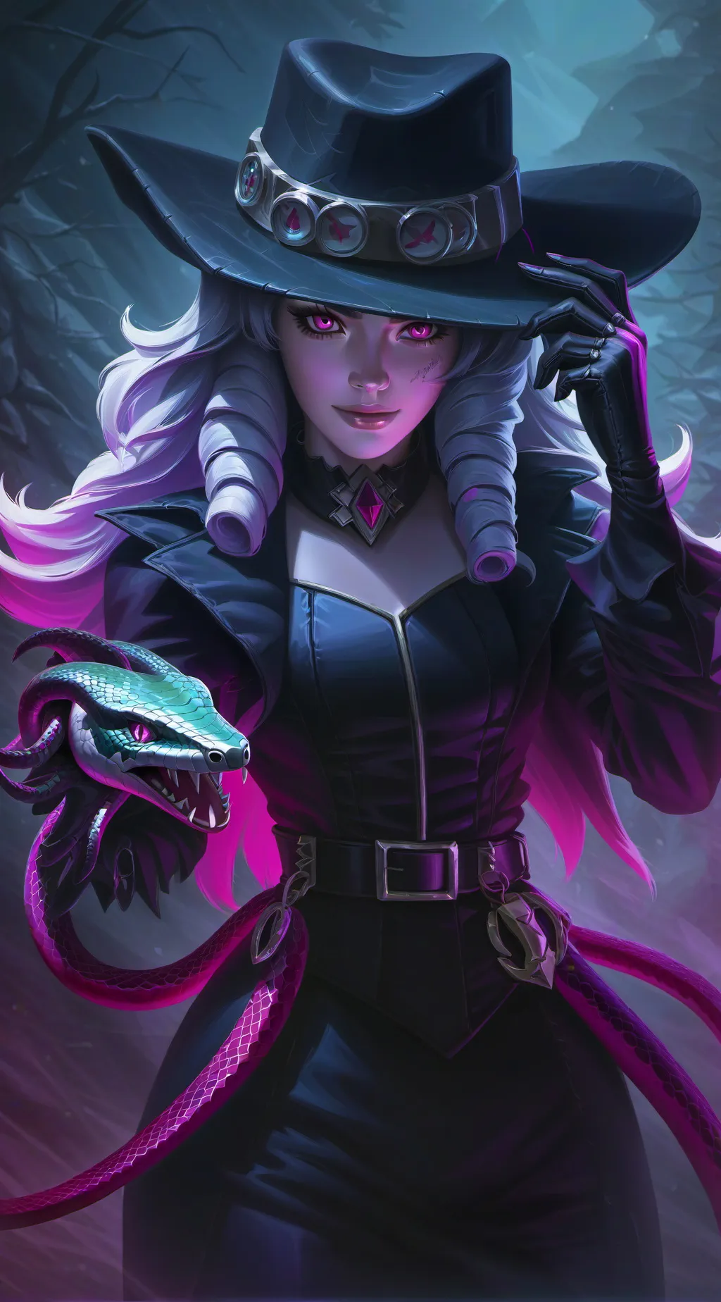 ai character: Mad'am Fang background