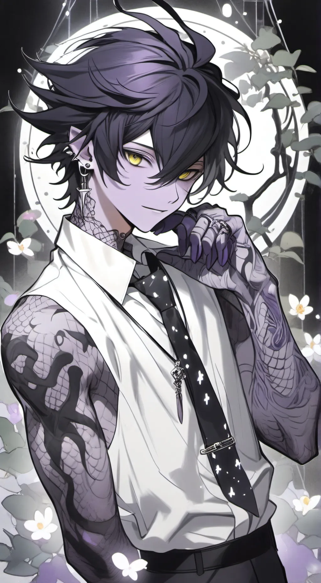 ai character: Mazaki background