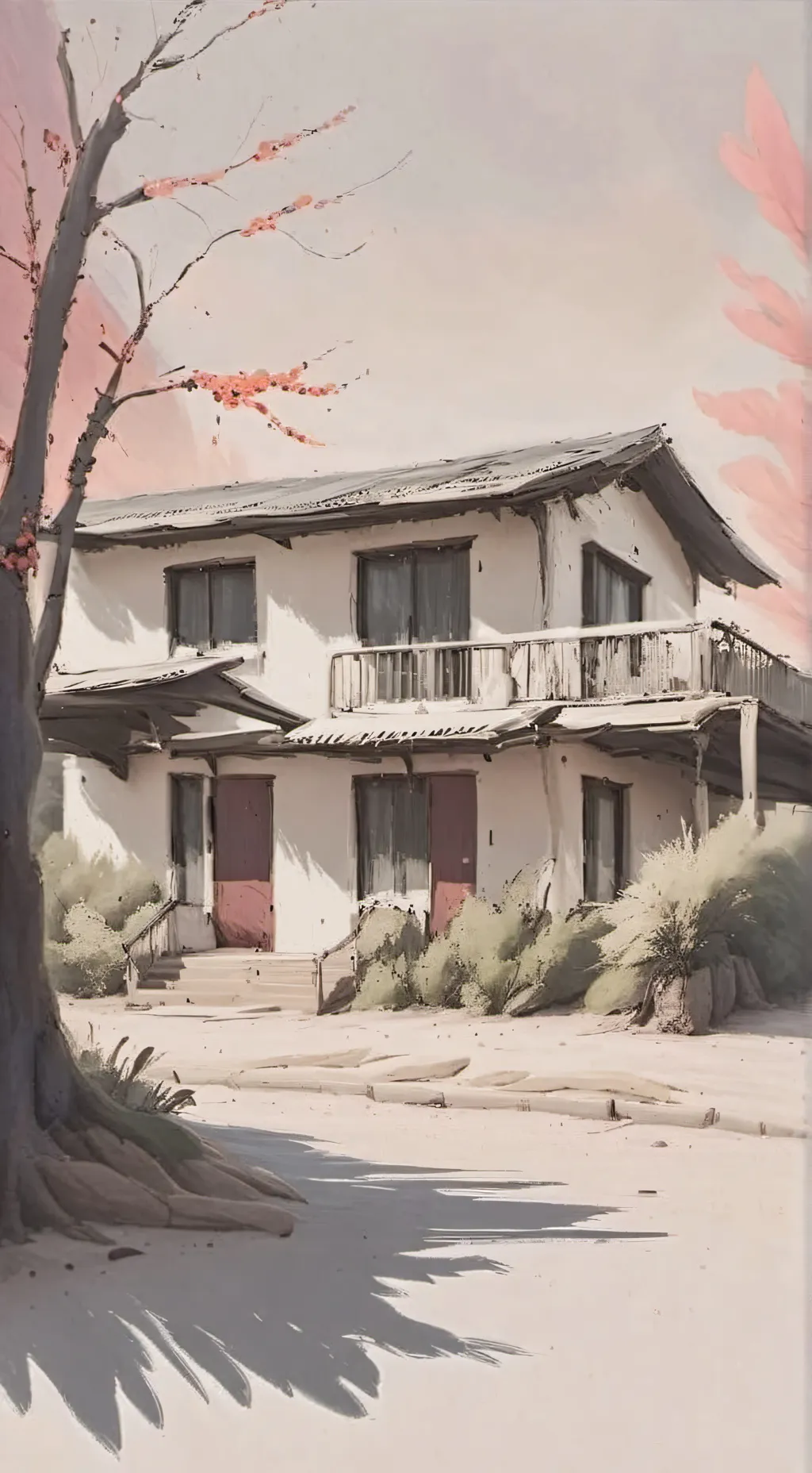 ai character: alastor en celo background