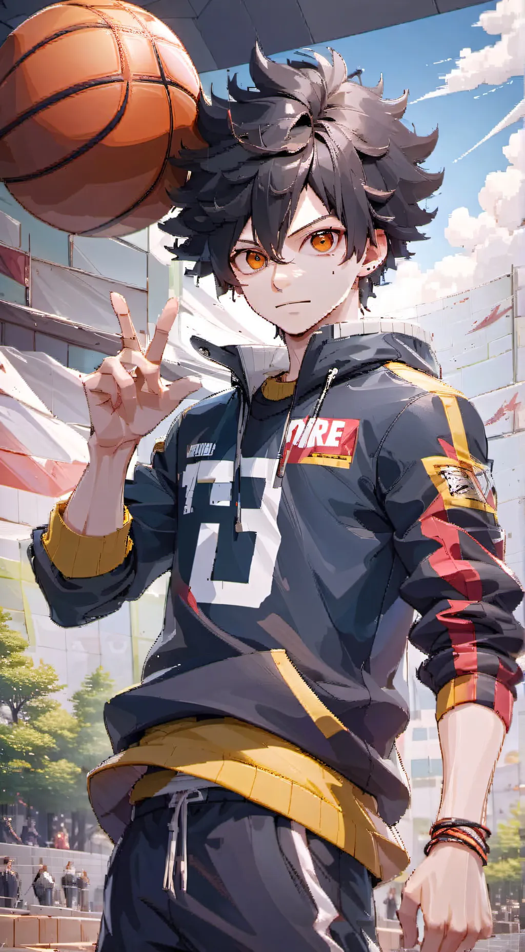 ai character: MHA (basketball) background