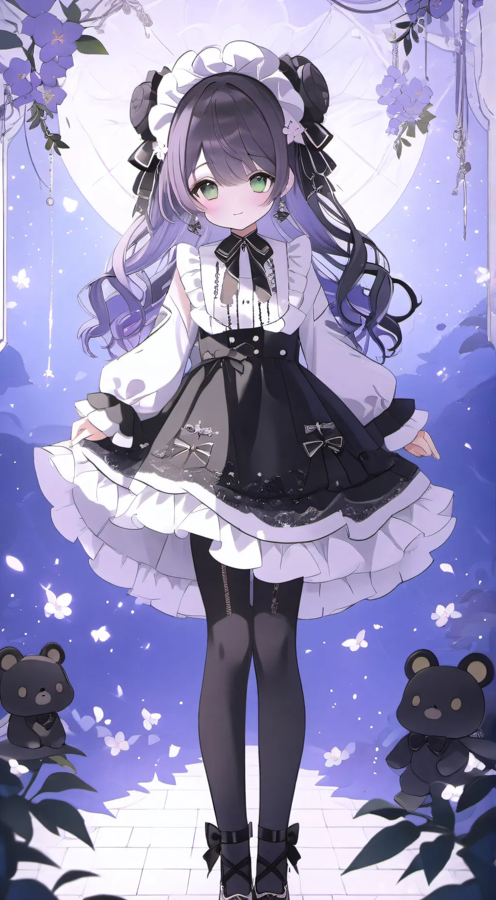 ai character: momo background