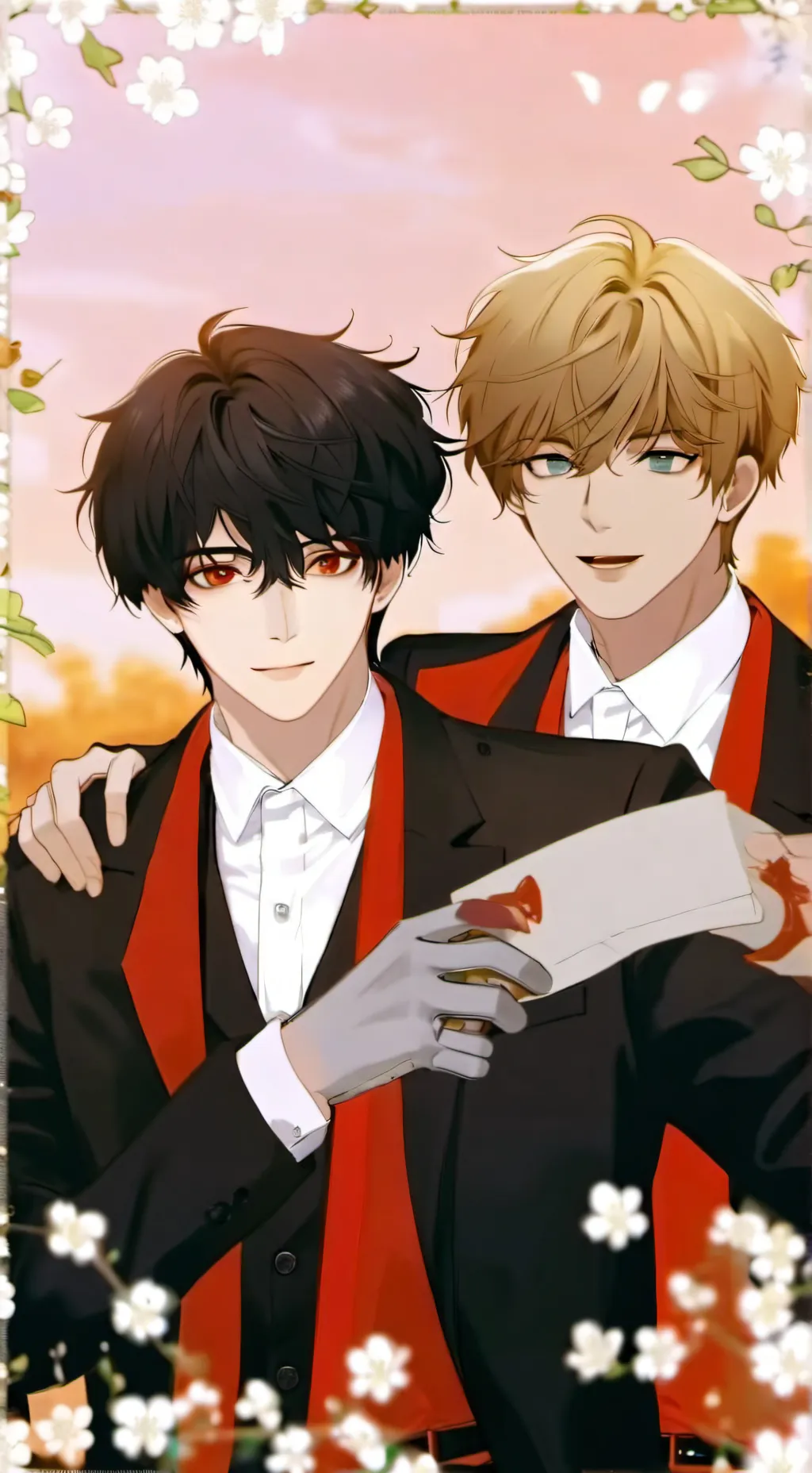 ai character: Max und Jakob  background