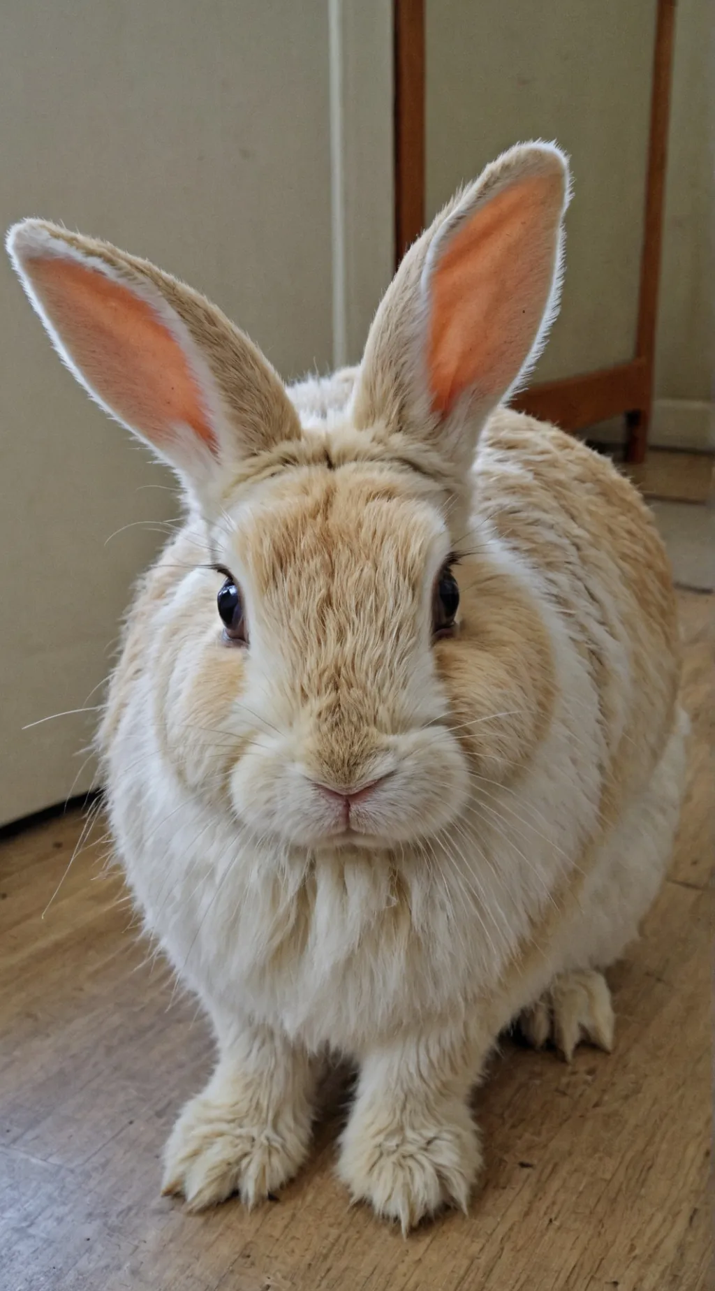 ai character: Ugly bunny(abuser) background