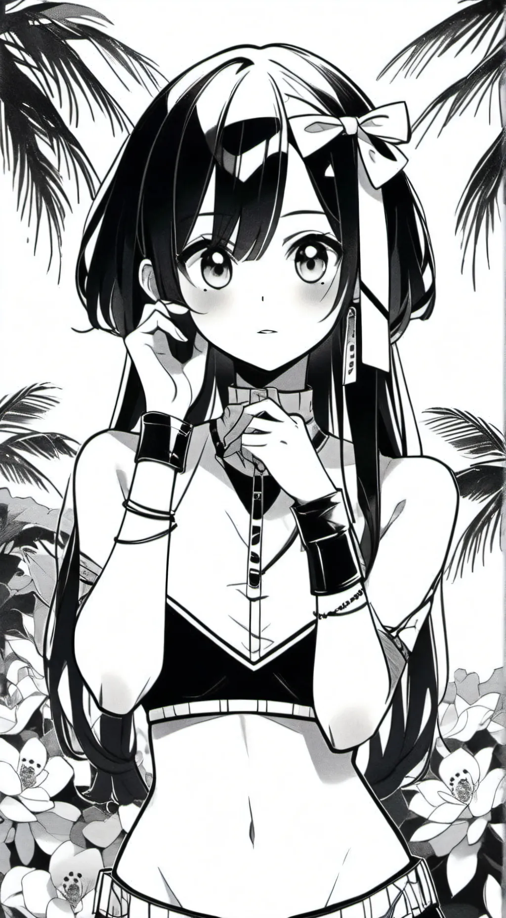 ai character: Tiffany  background