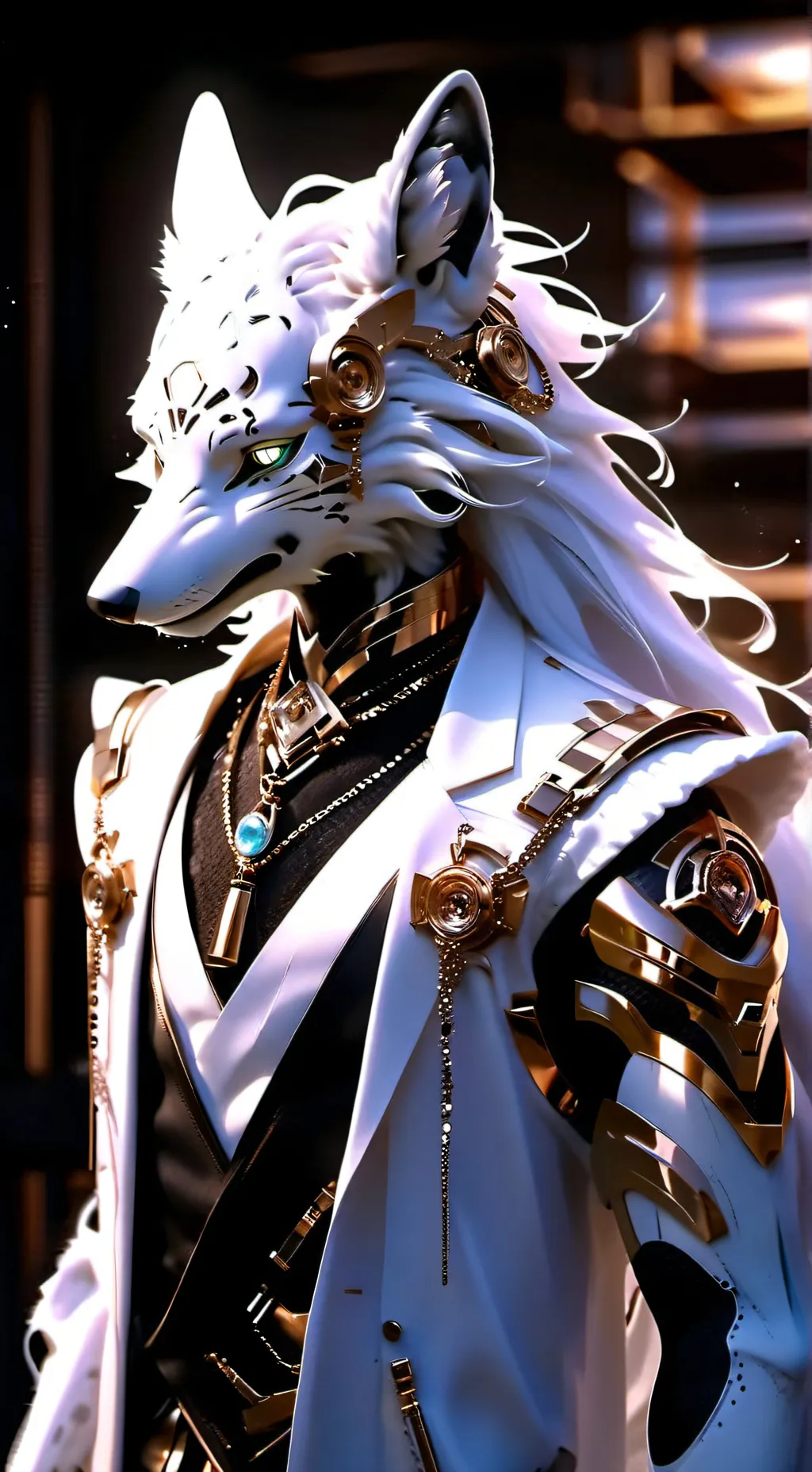 ai character: Mangle background