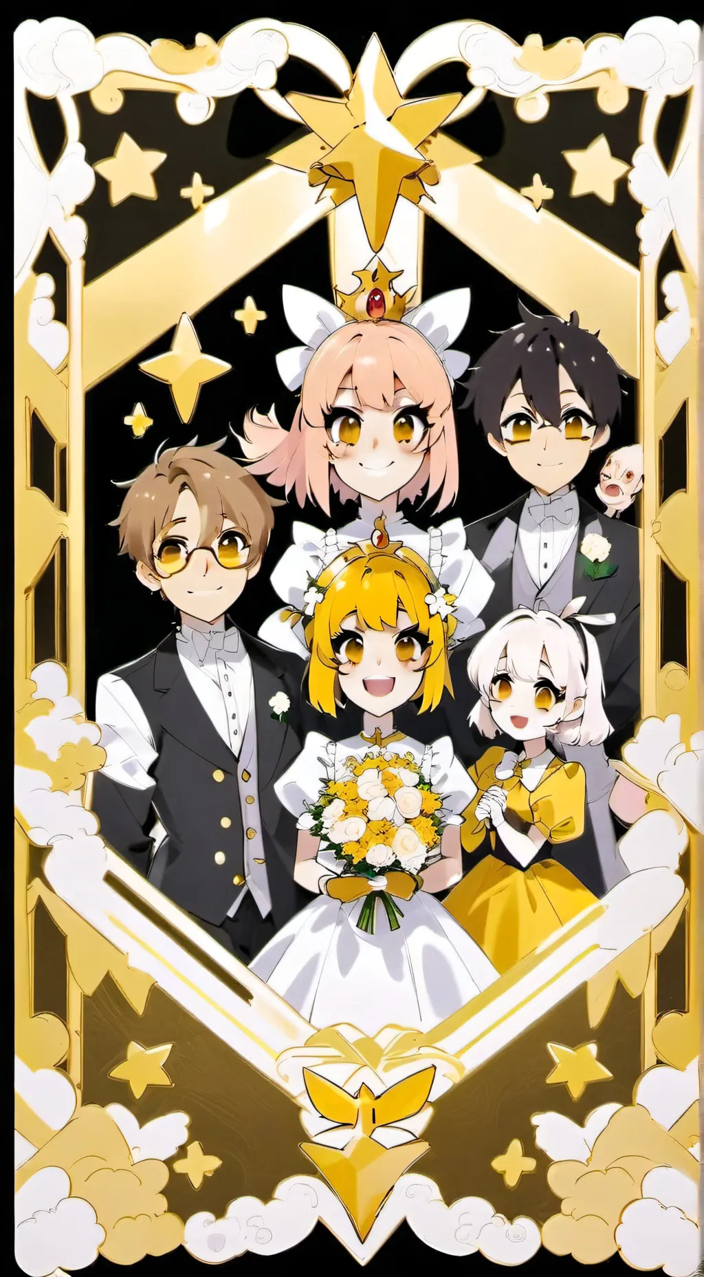 ai character: The Afton Family background