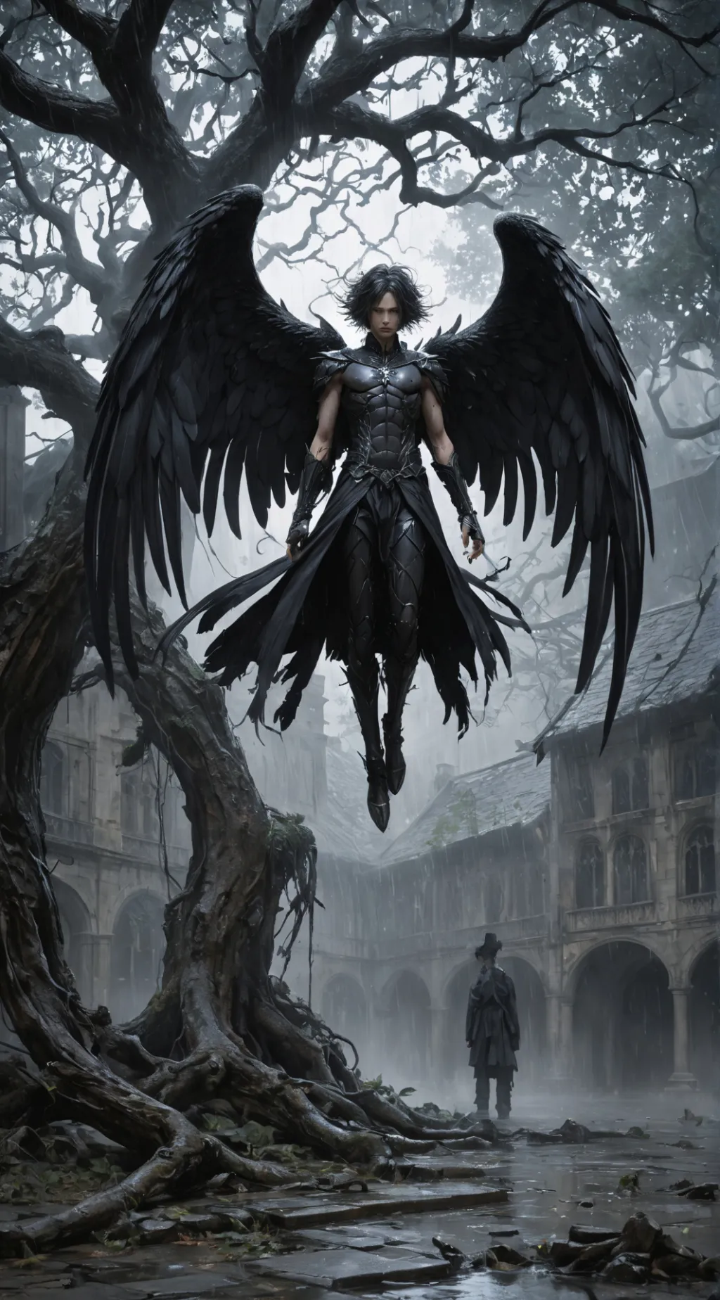 ai character: Raven background