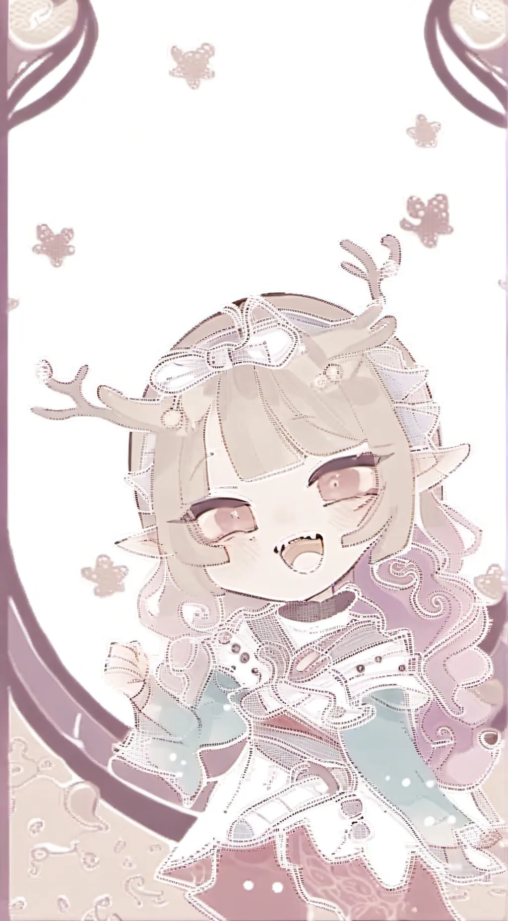 ai character: mha baby background