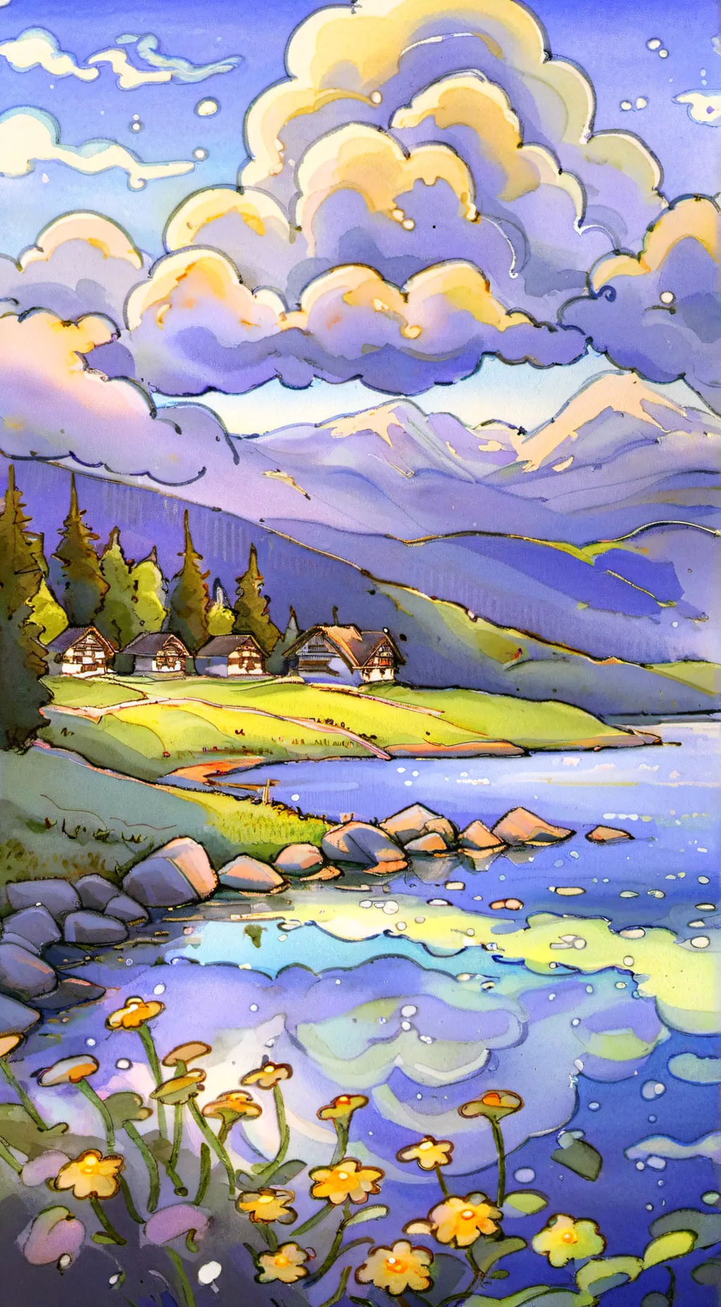 ai character: monica. background