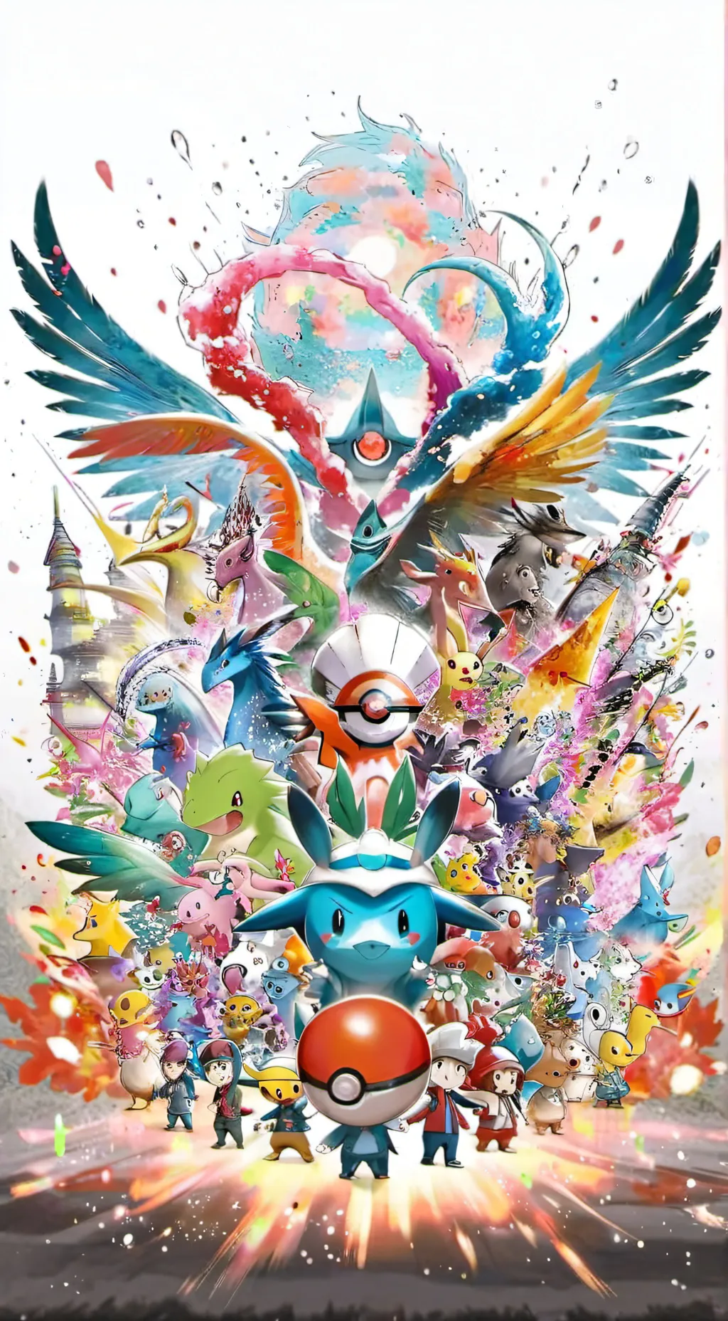 ai character: Pokémon background