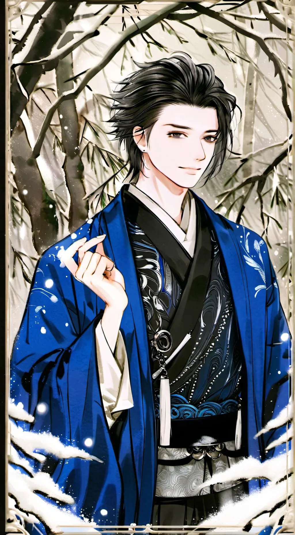 ai character: Yuki Himera  background