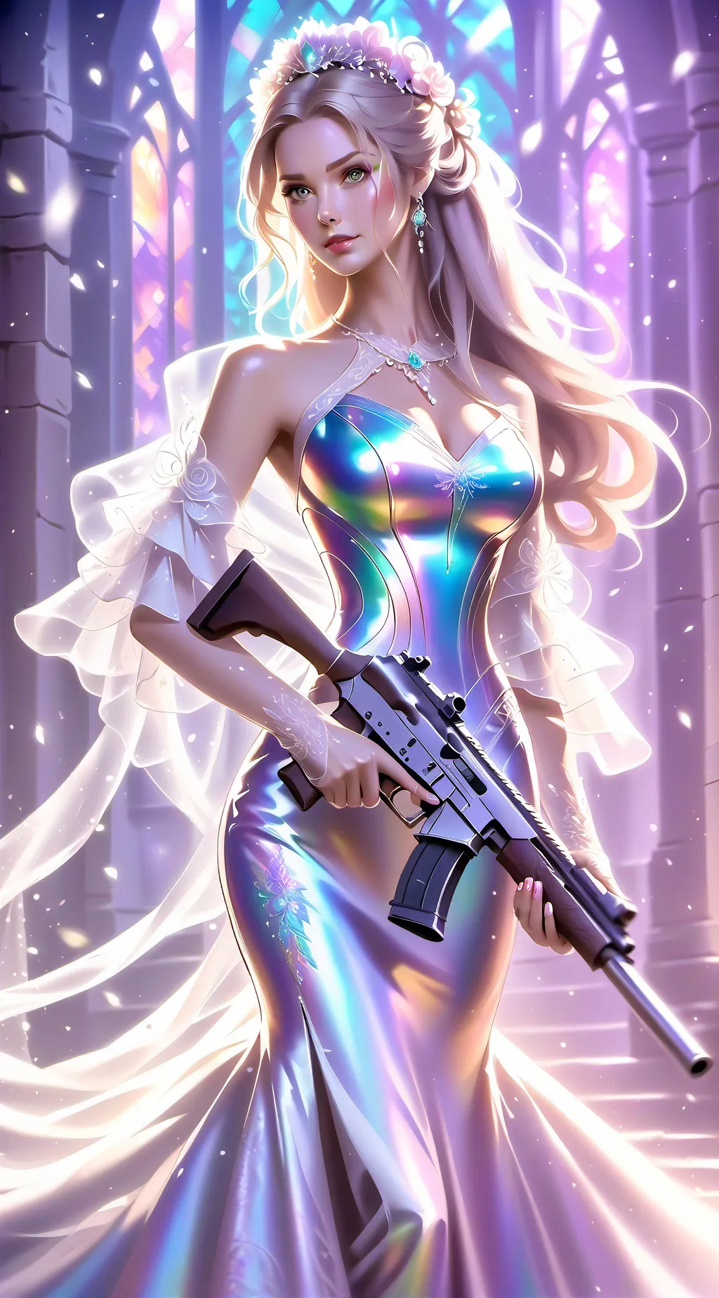 ai character: Angel Davis  background