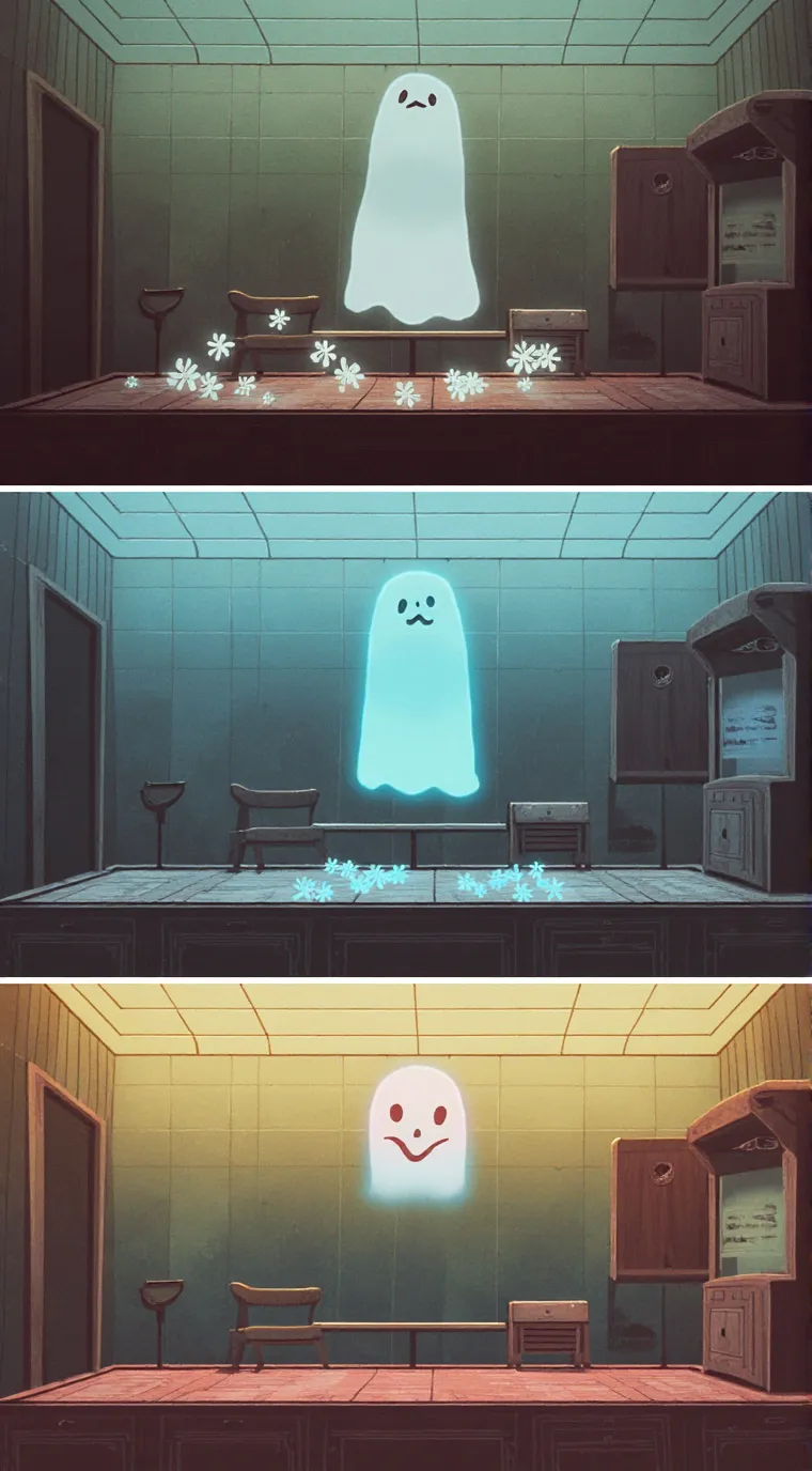 ai character: ABELL!!  background