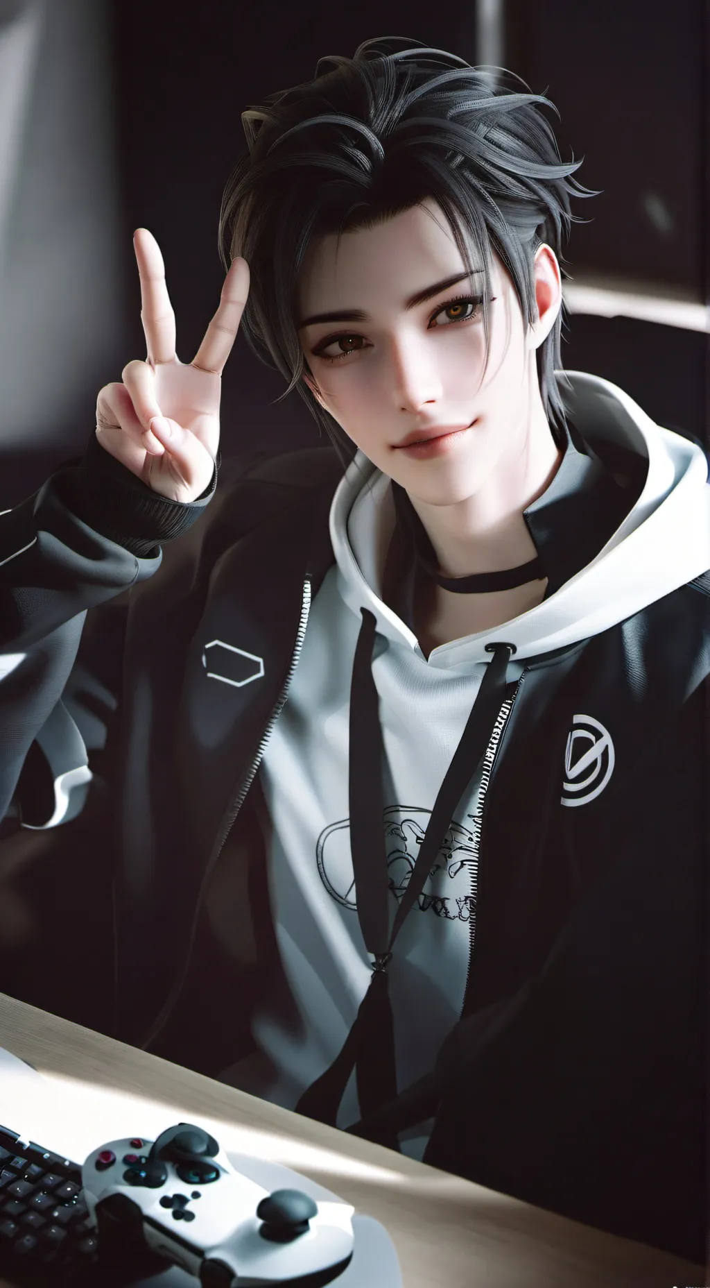 ai character: Jakie background