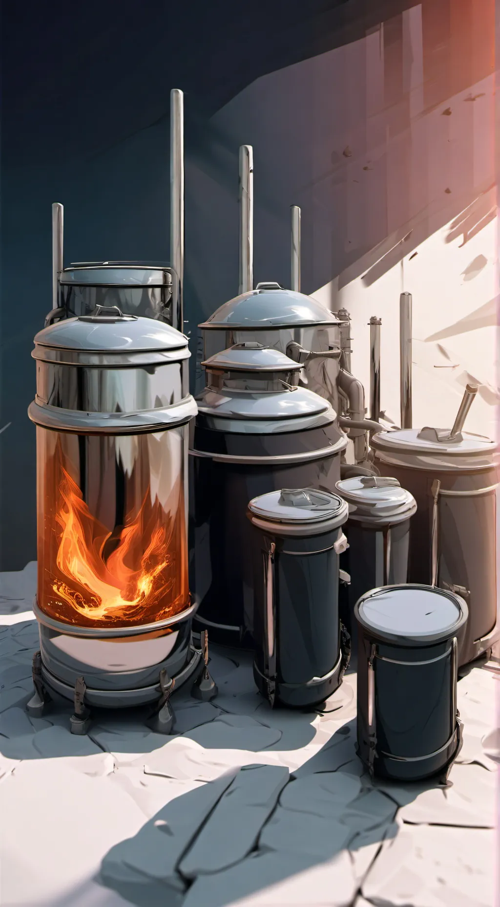 ai character: Wenda x Gray background