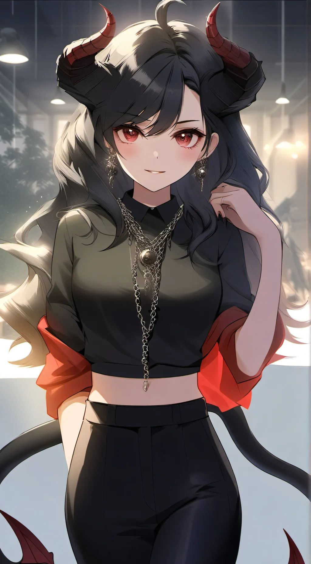 ai character: kat background