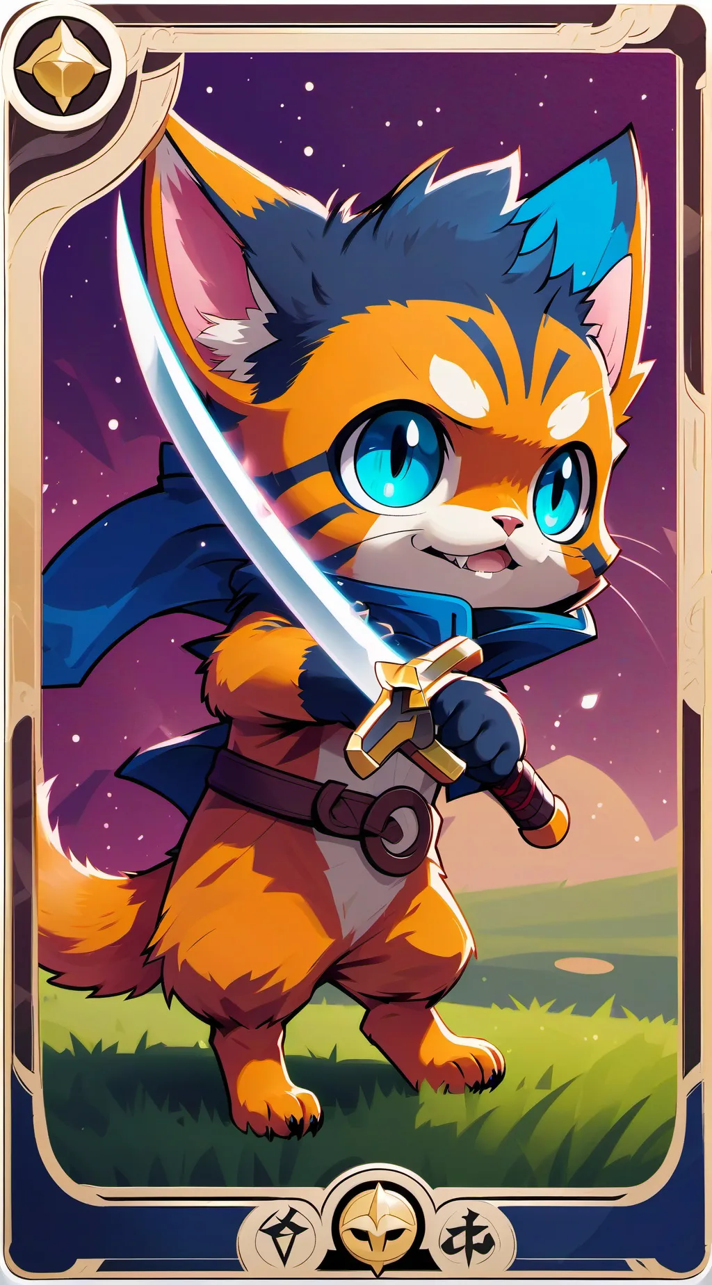 ai character: Hu3cat background