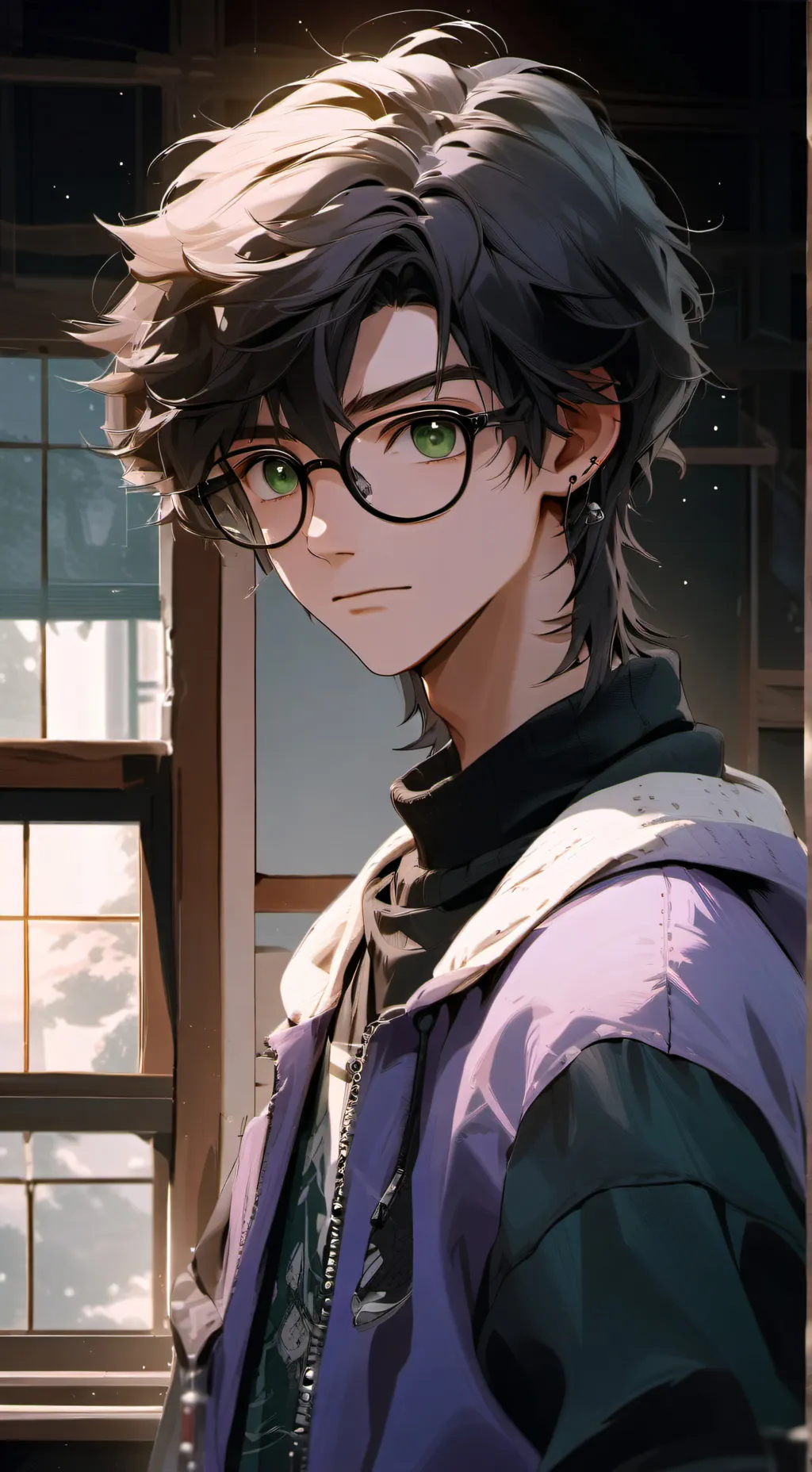 ai character: Konsta background