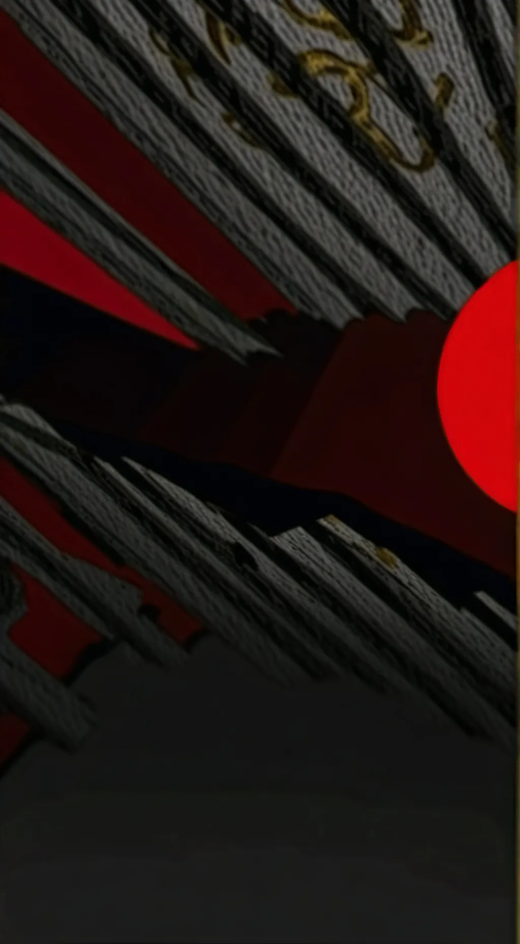 ai character: Twisted glisten? background