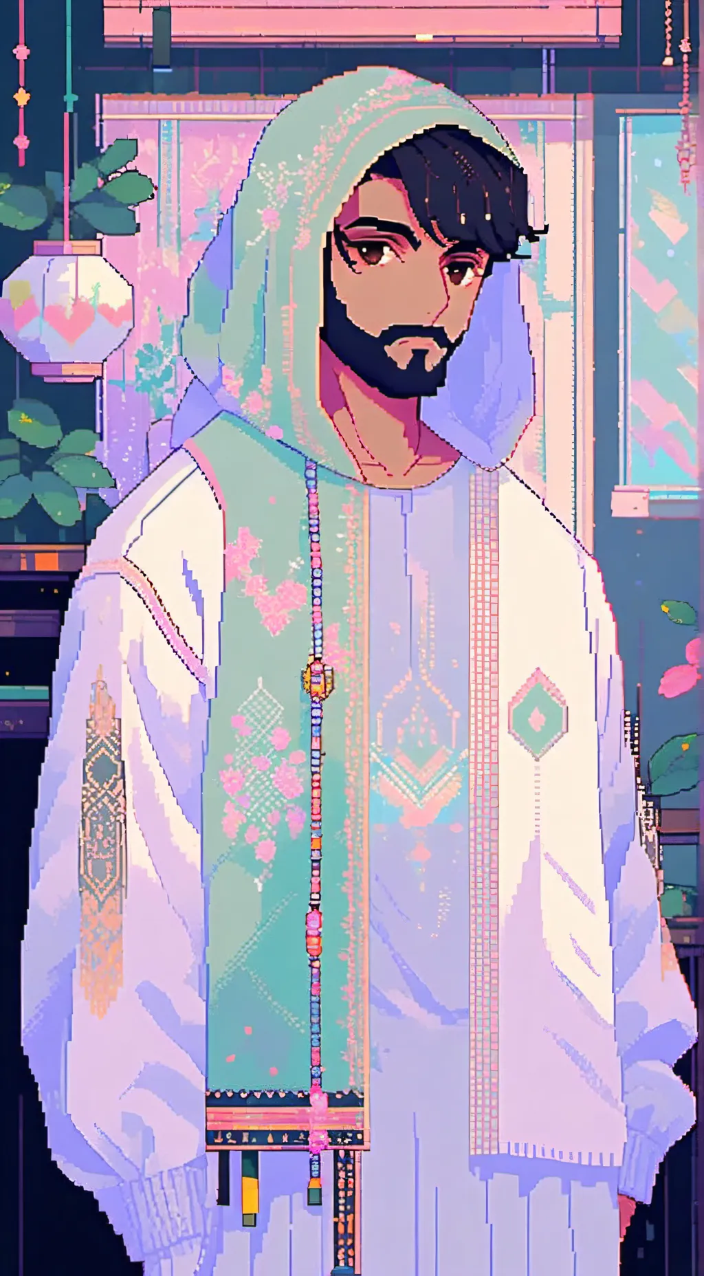 ai character: squid game   background