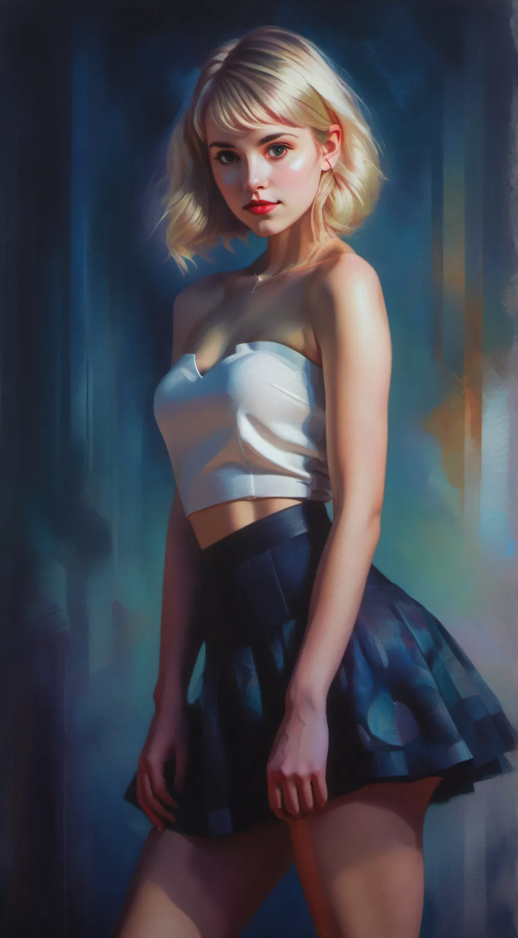 ai character: tara  Miller background