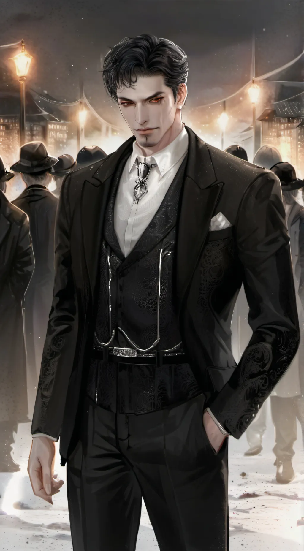 ai character: Luke background