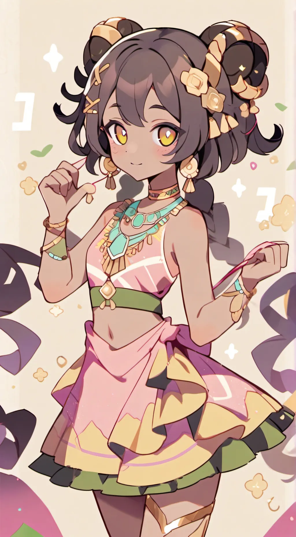 ai character: Mha (sleepover) background