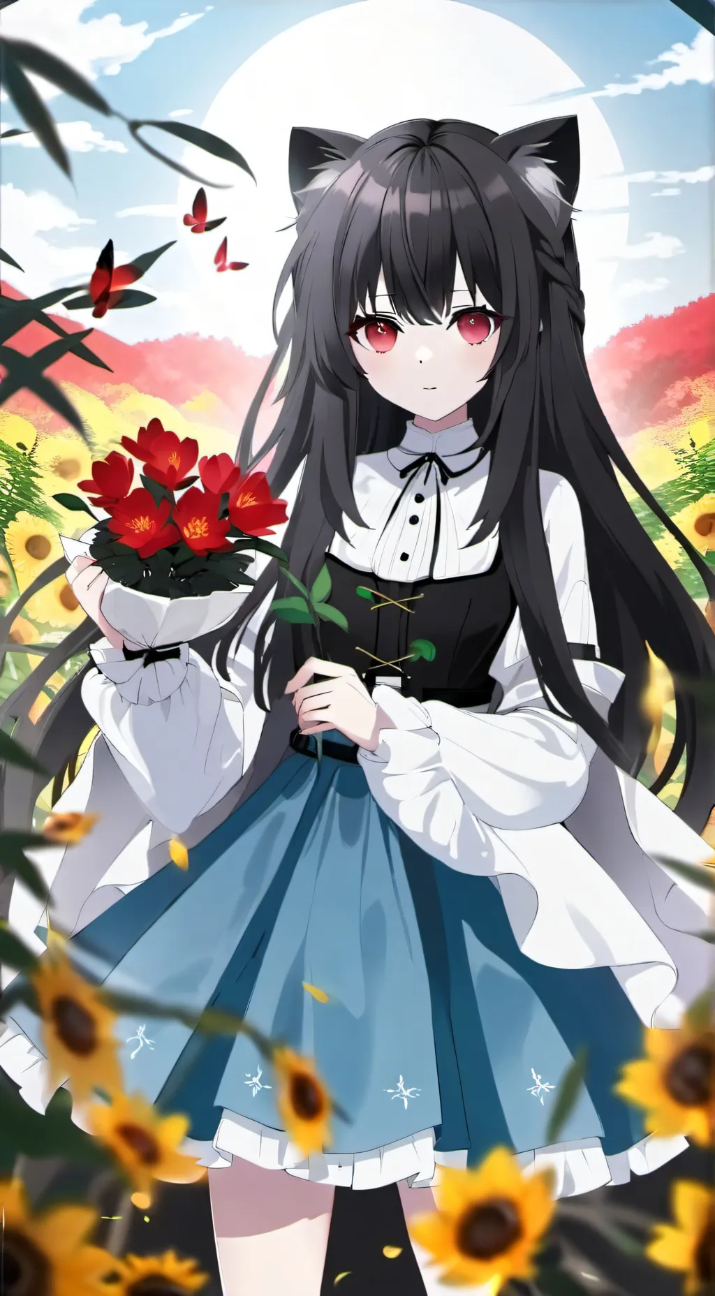 ai character: Akane Shinoda  background