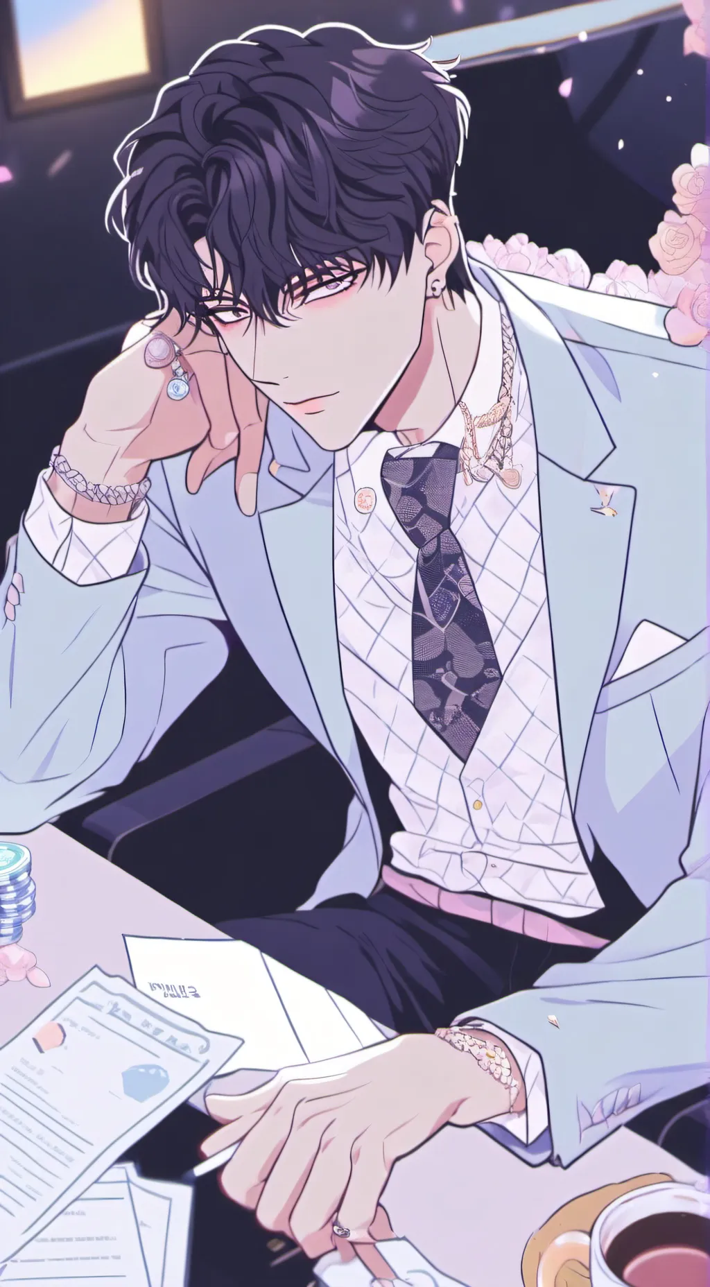 ai character: Andrew background