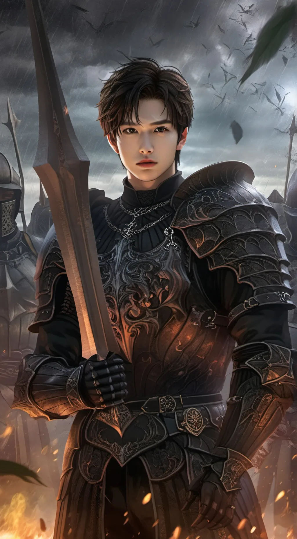 Talkie AI - Chat with the black knight