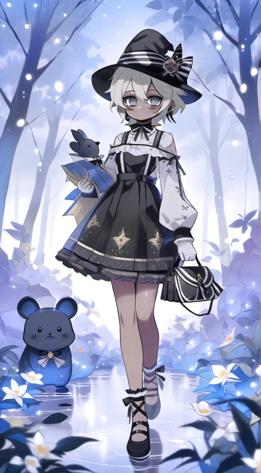 ai character: Wenda background