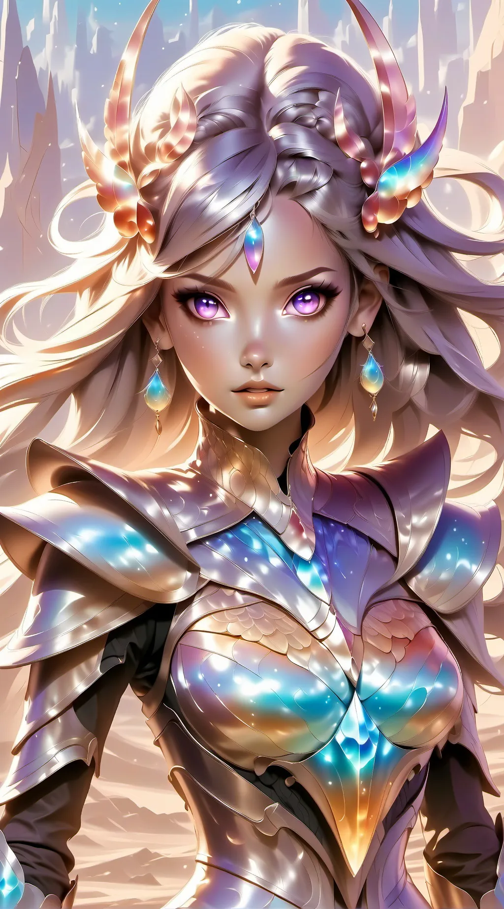 ai character: Mha framed background