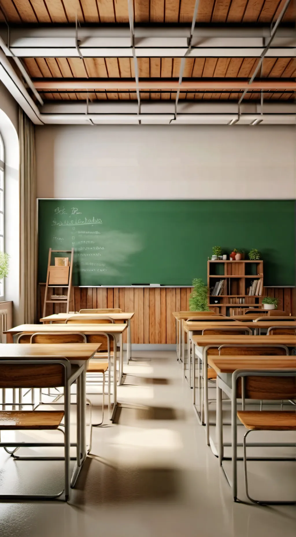 ai character: Escuela de chicos background