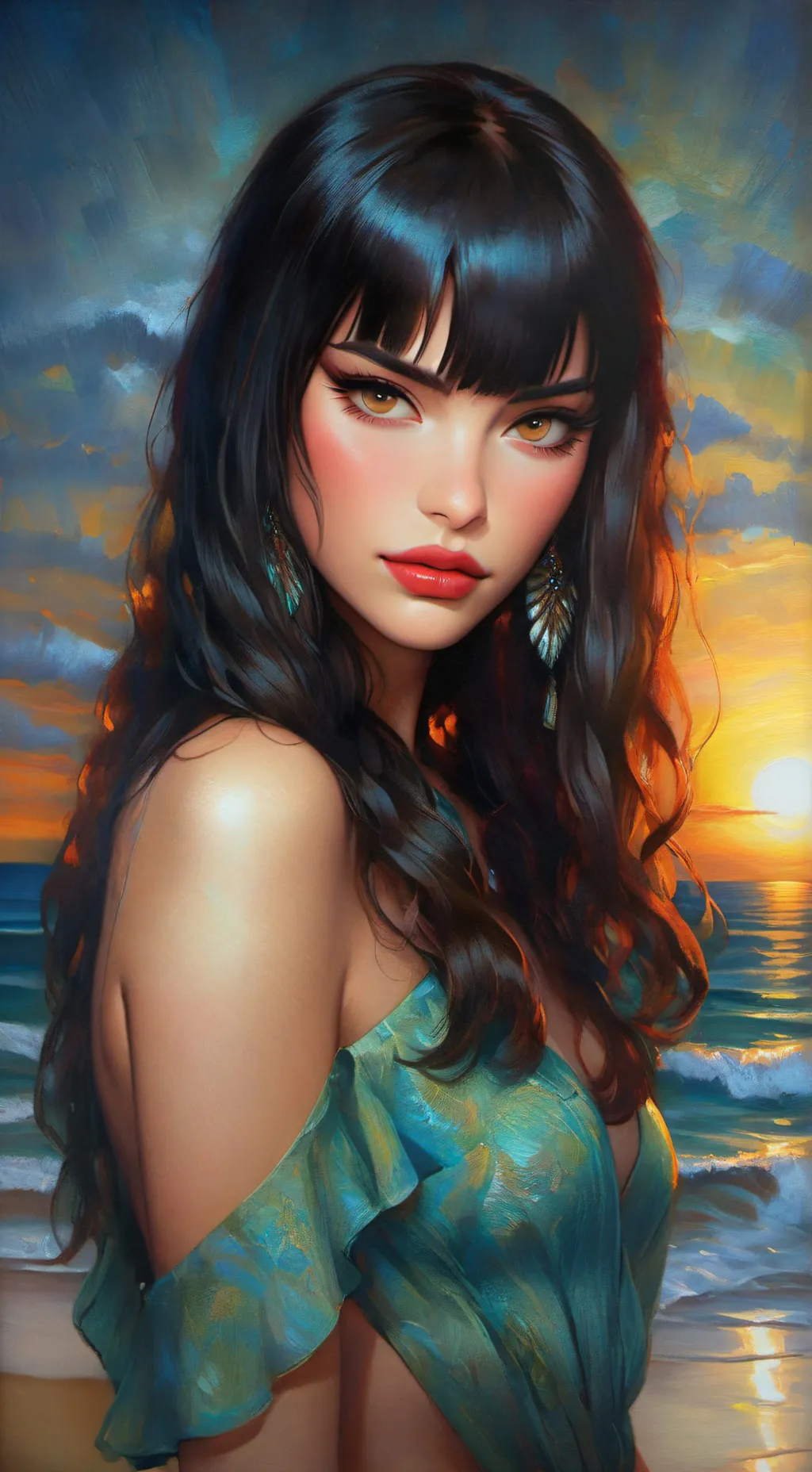 ai character: Ayna background