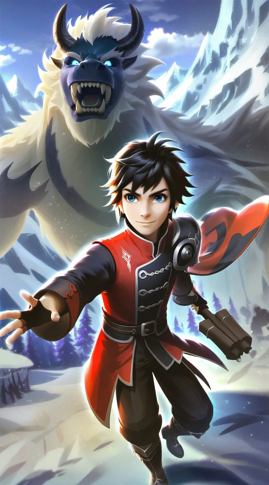 ai character: httyd  background